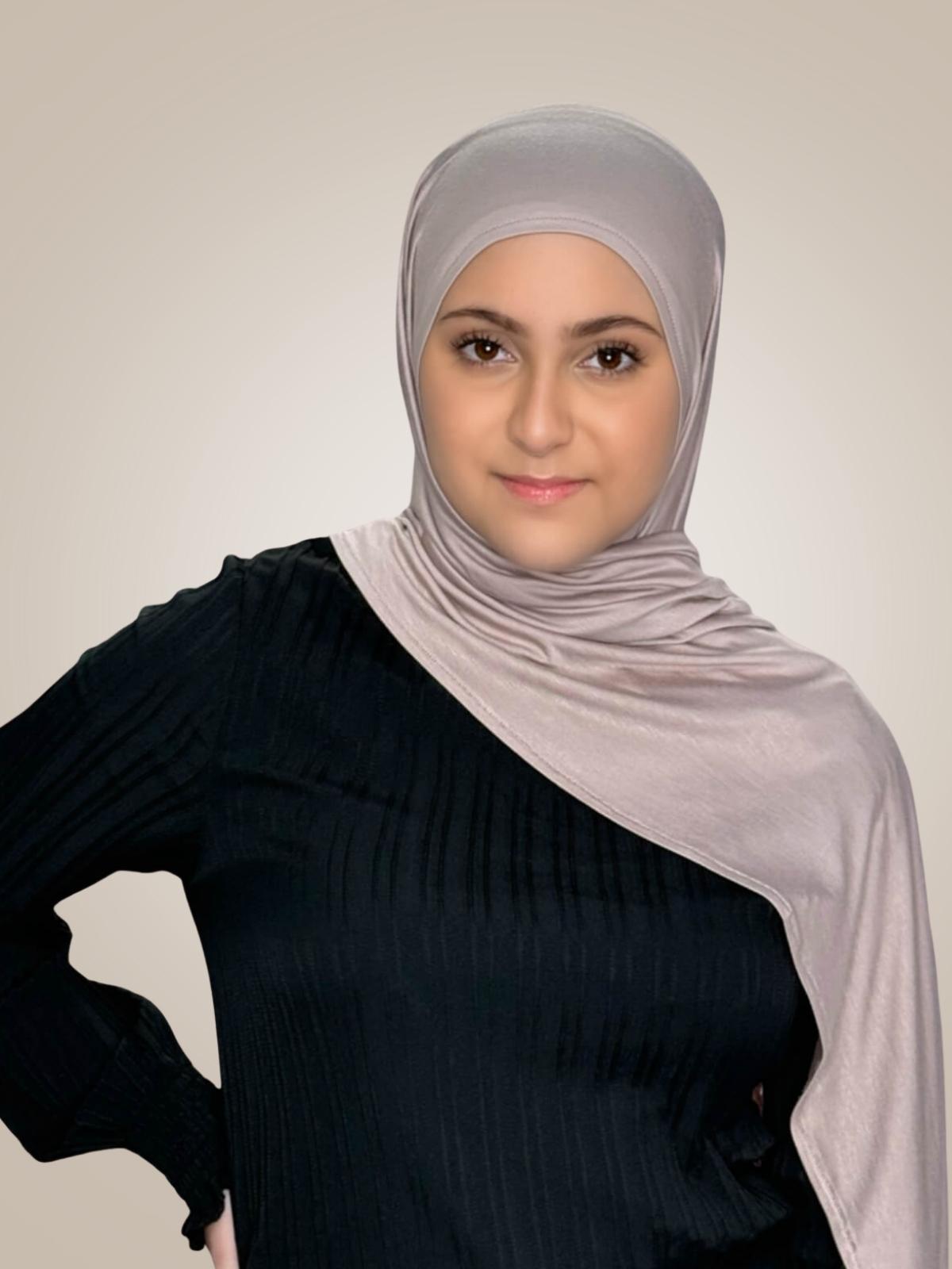 Modish Girl Pre-Sewn Jersey Hijab-Sphinx
