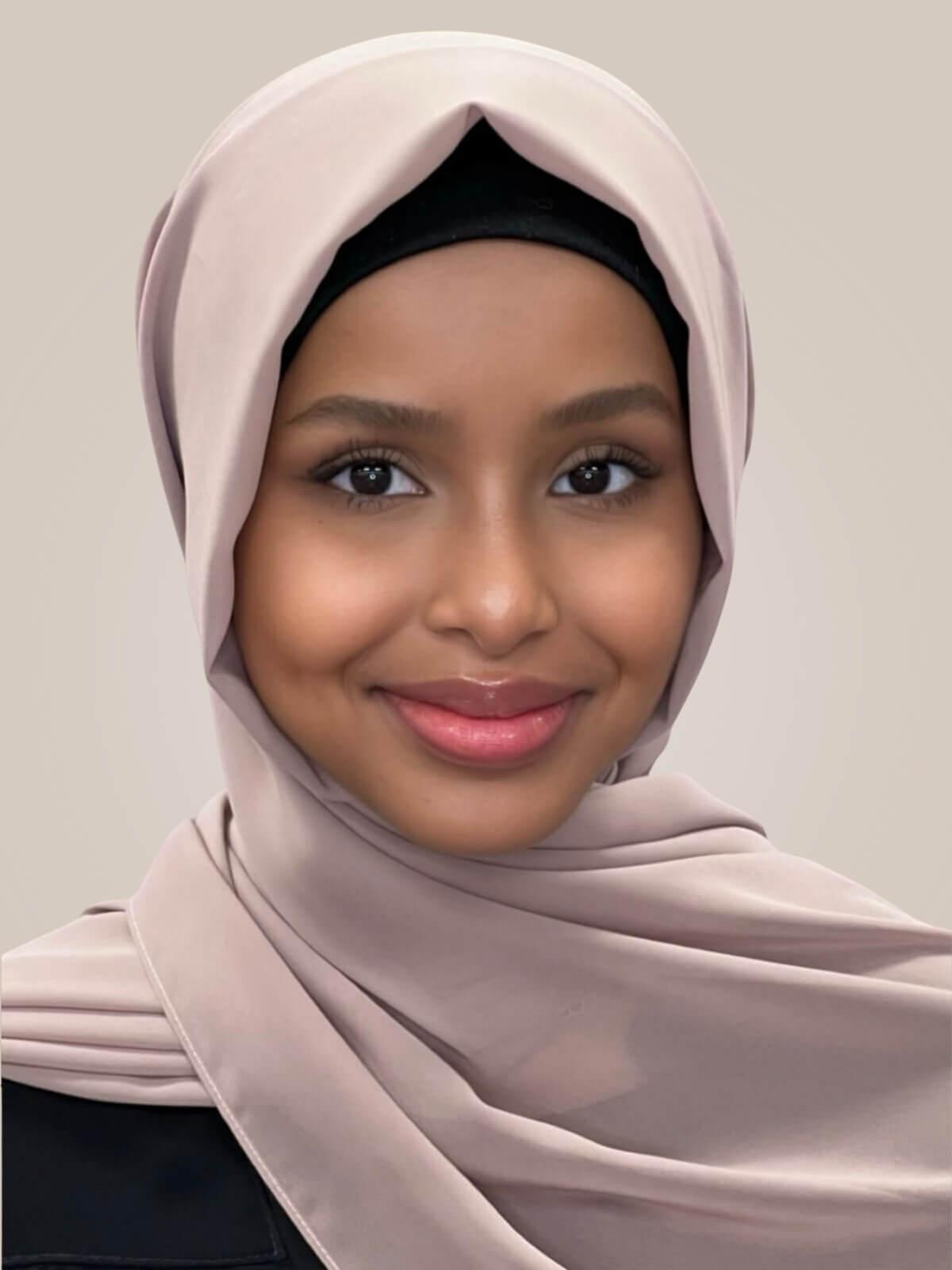 Luxury Chiffon Hijab-Cedar