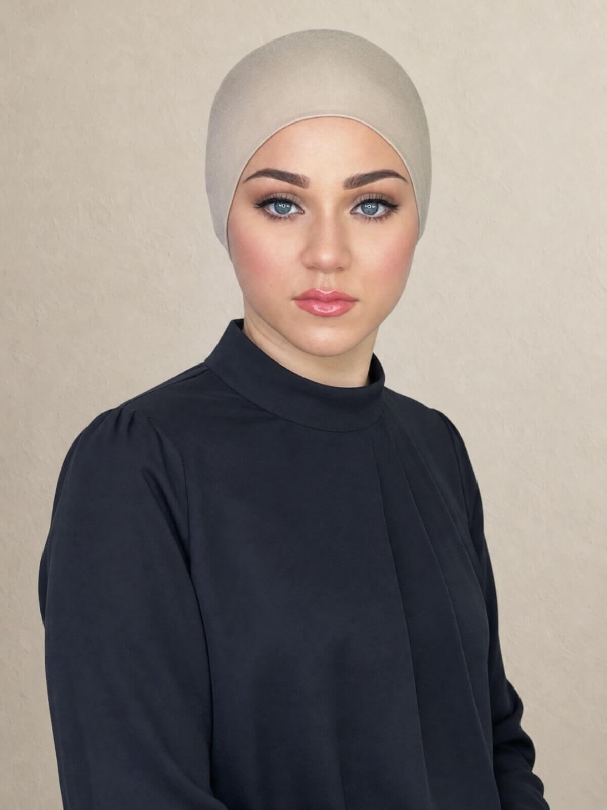 Premium Jersey Underscarf-Vanilla