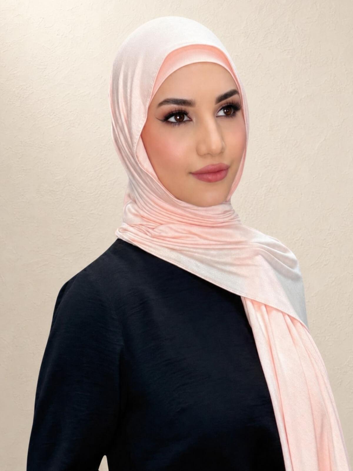 Premium Jersey Hijab-Pearl
