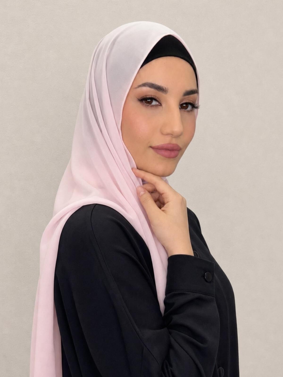 Luxury Chiffon Hijab-Petal