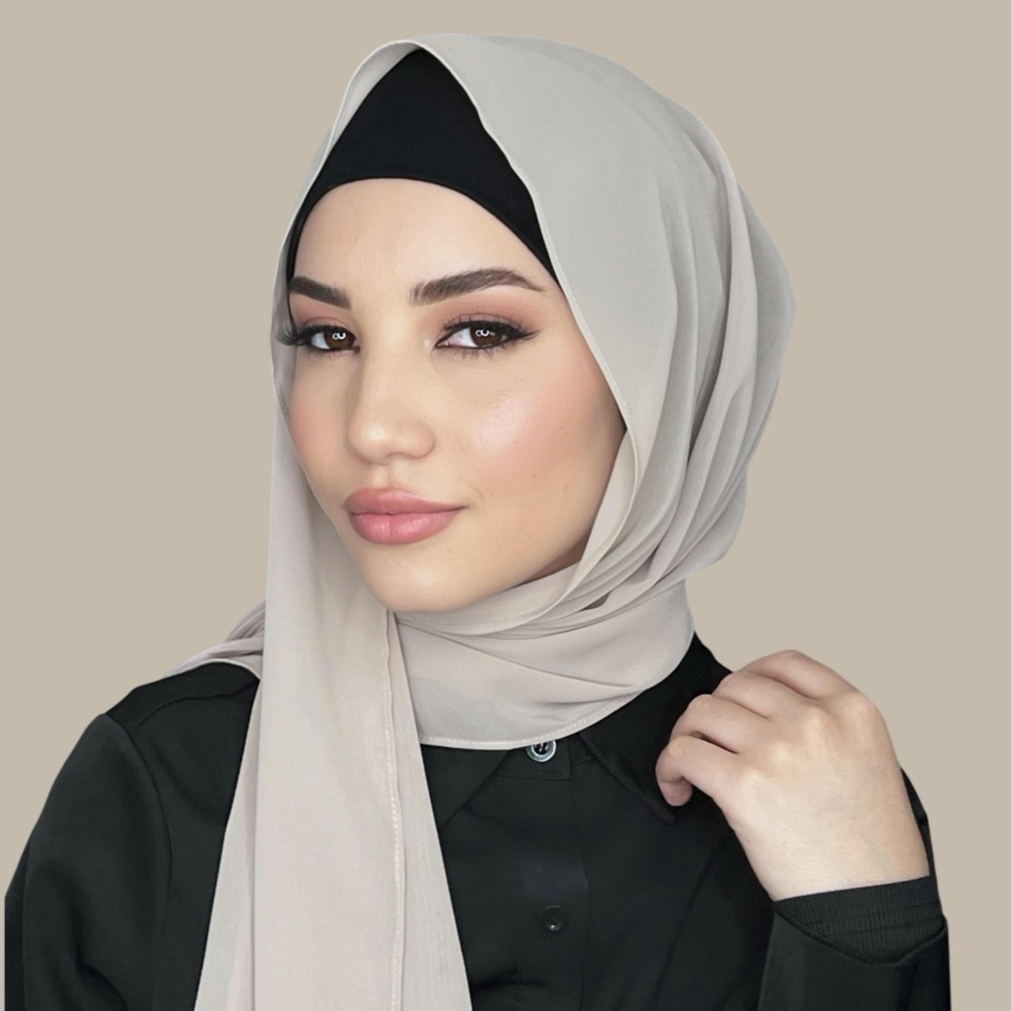 Luxury Chiffon Hijab-Desert - Modish Hijab