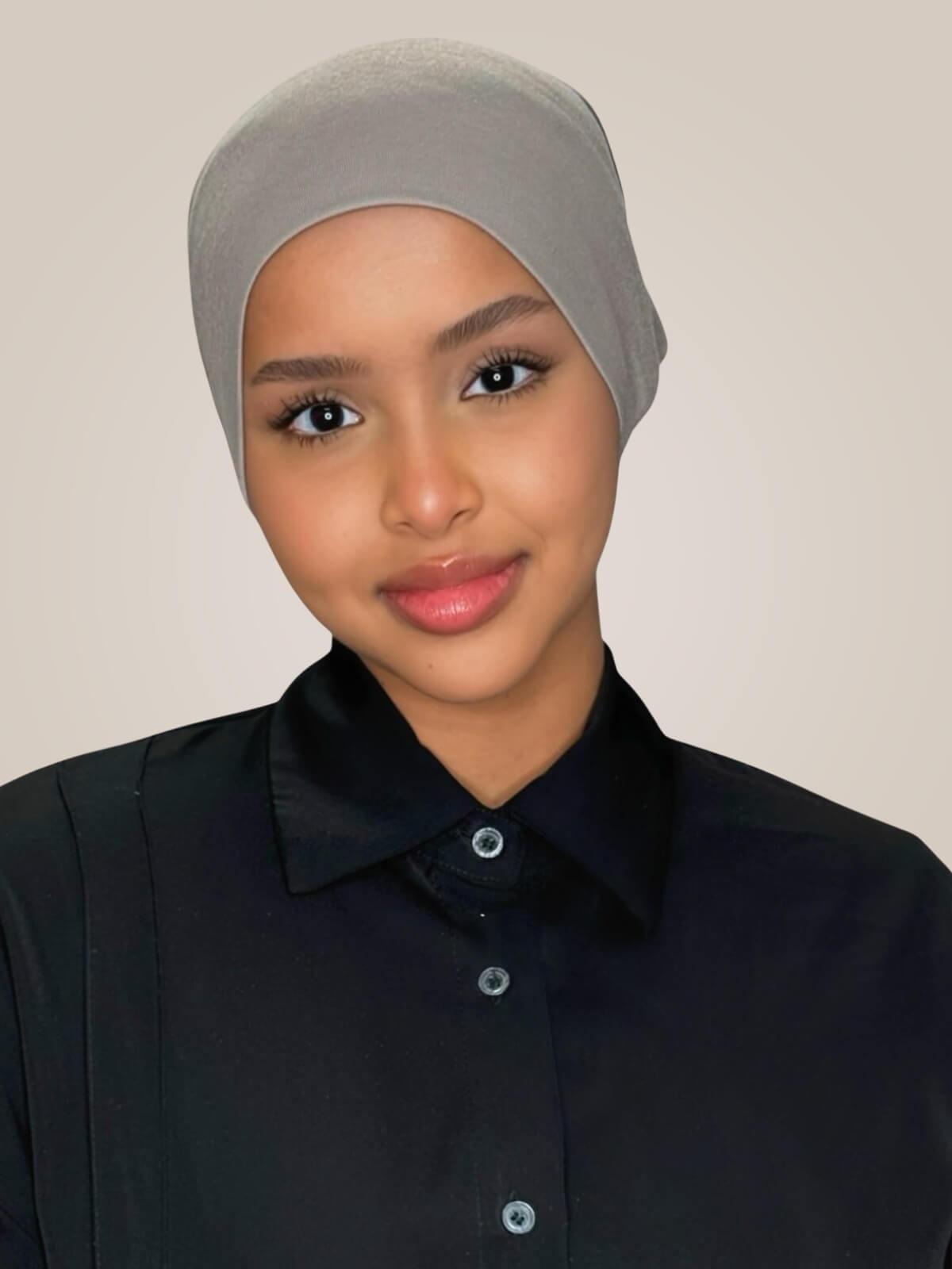 Premium Cotton Underscarf-Truffle