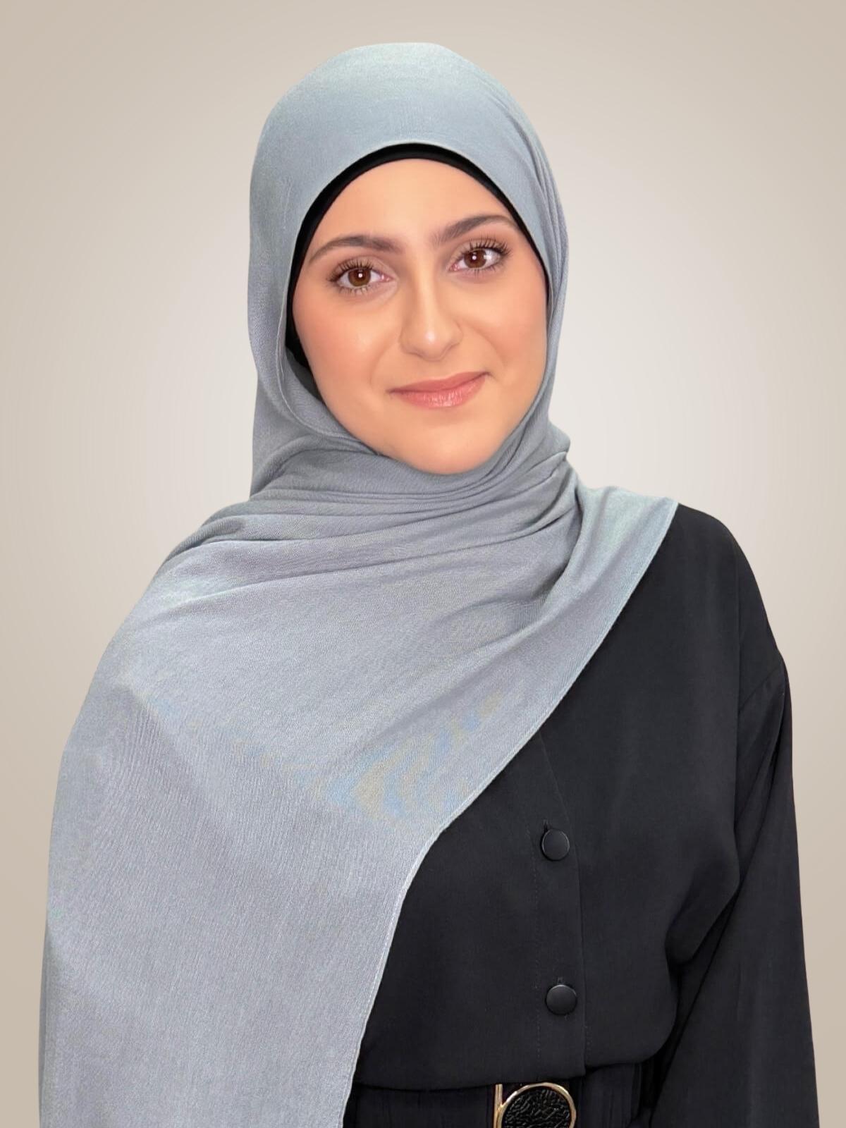 Modish Girl Cotton Modal Hijab-Fossil