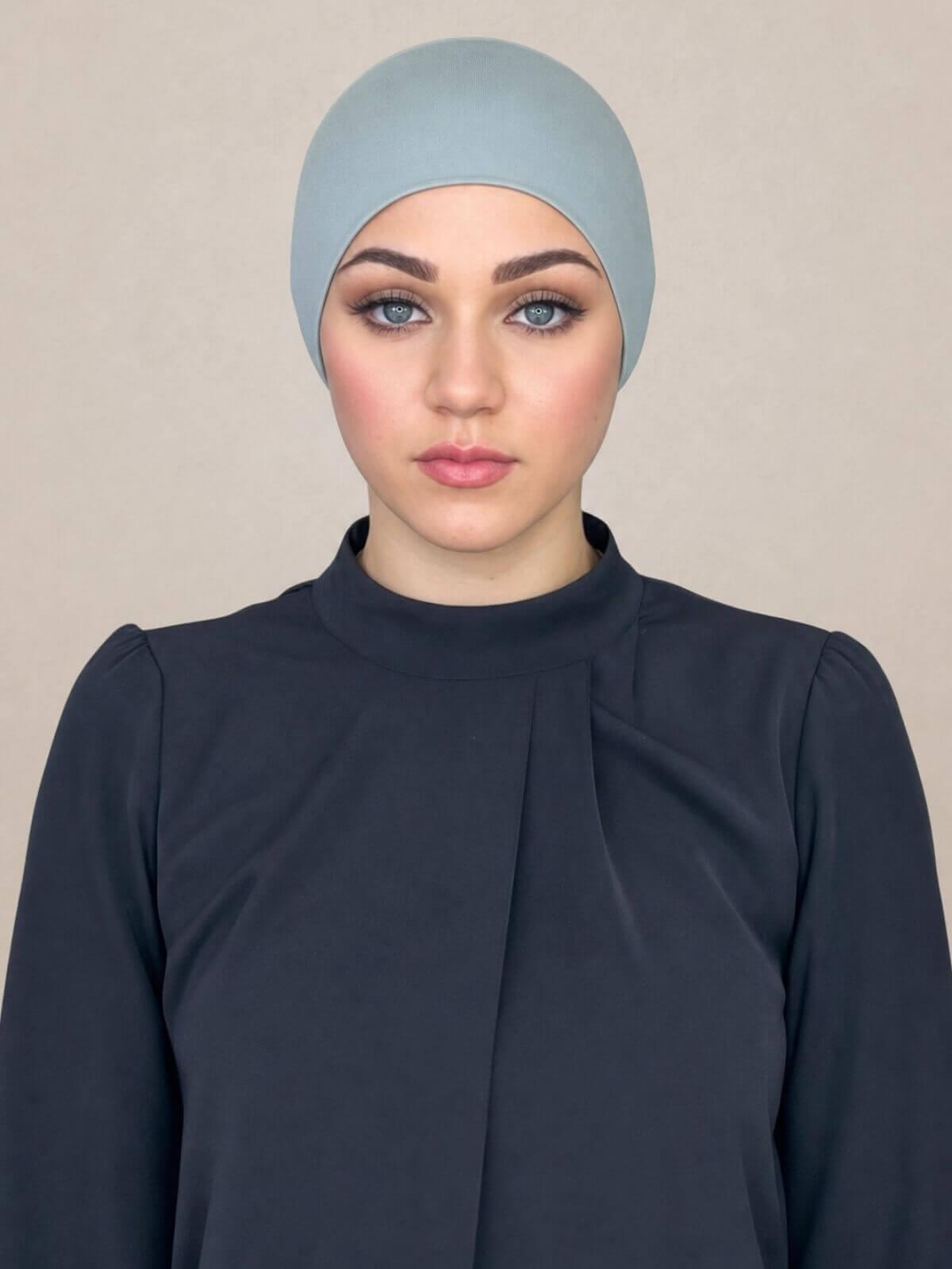 Premium Jersey Underscarf-Stone Green