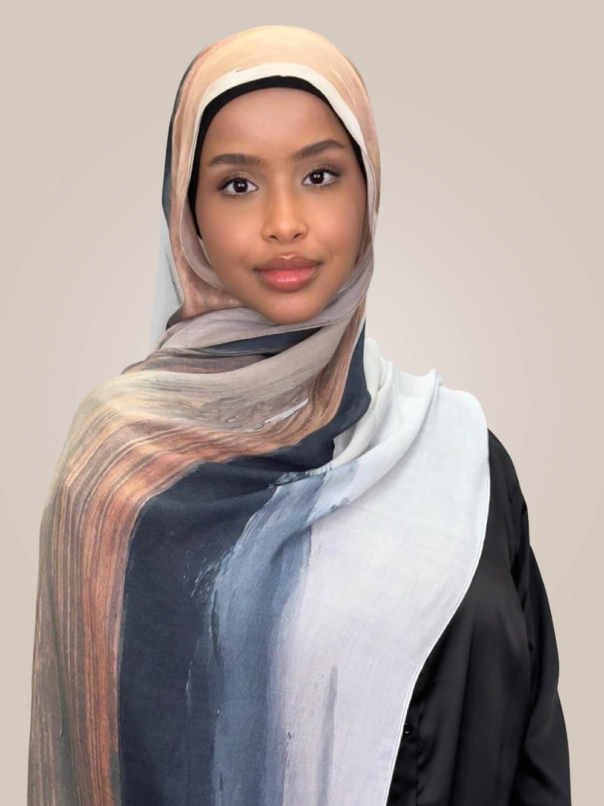 Print Modal Hijab-Sahara Drift