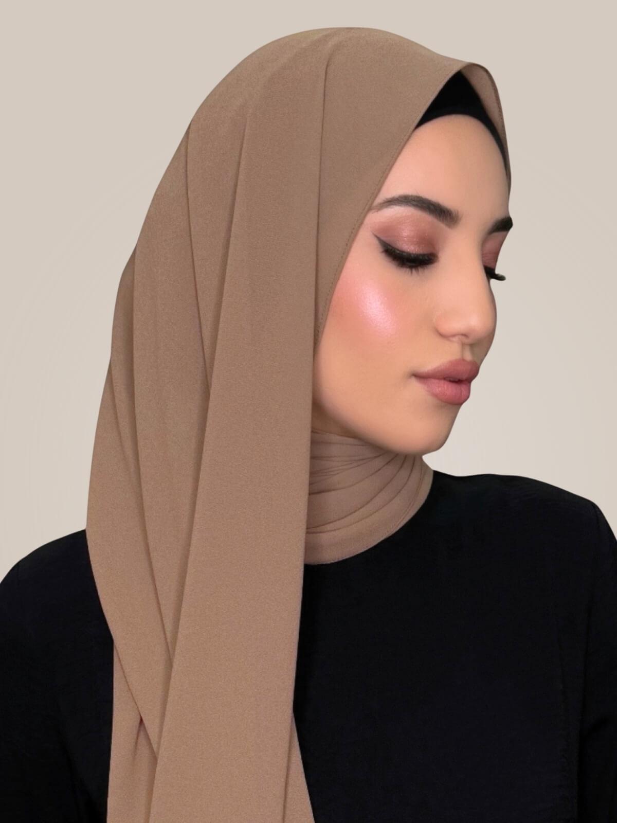 Classic Chiffon Hijab-Ashwood