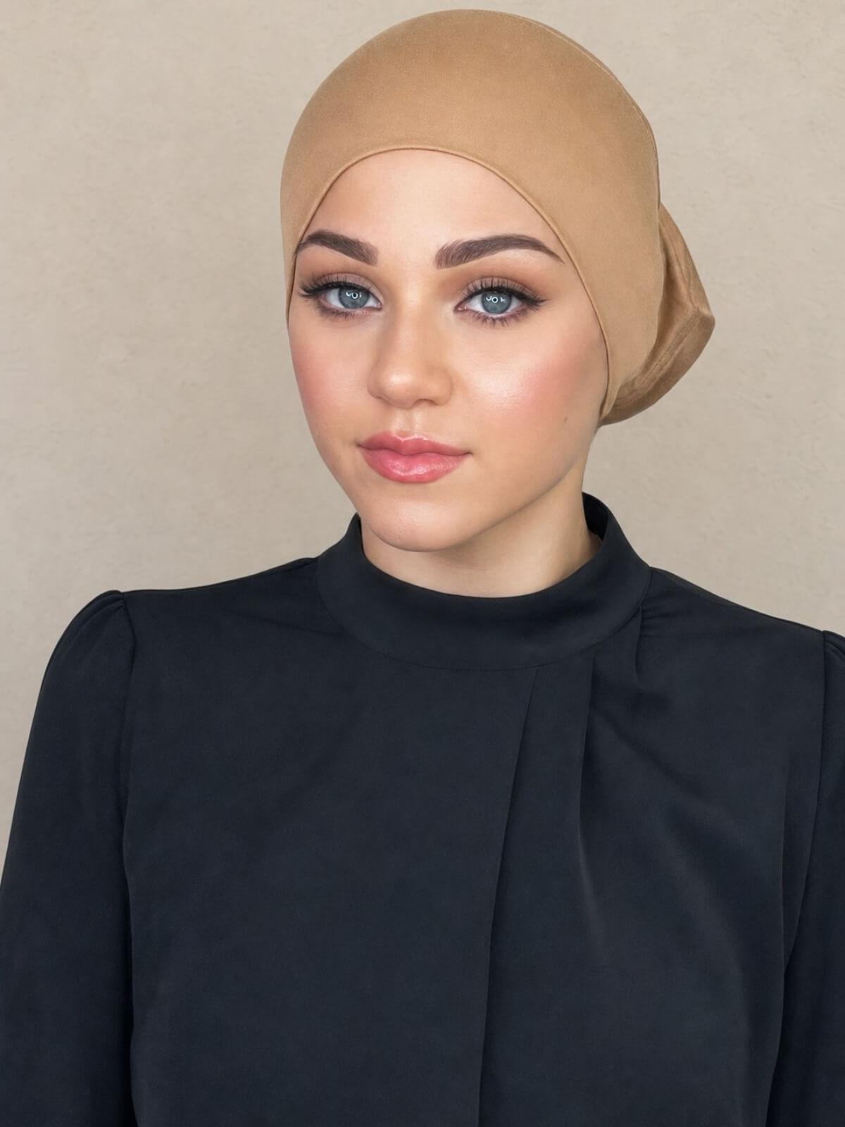 Premium Jersey Under Scarf-Honey