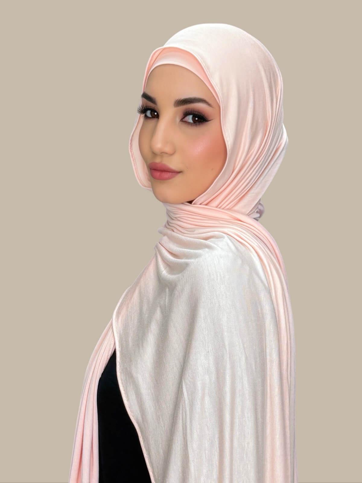 Premium Jersey Hijab-Pearl