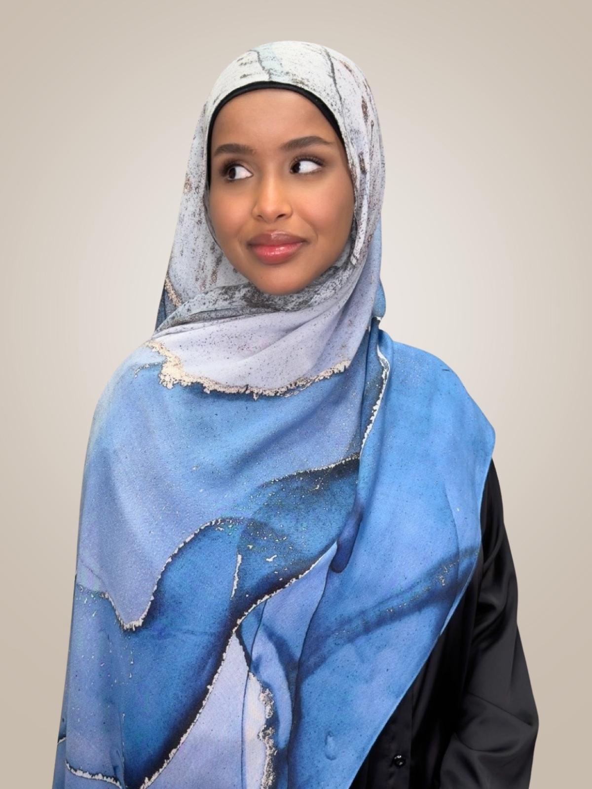 Print Modal Hijab-Santorini Night