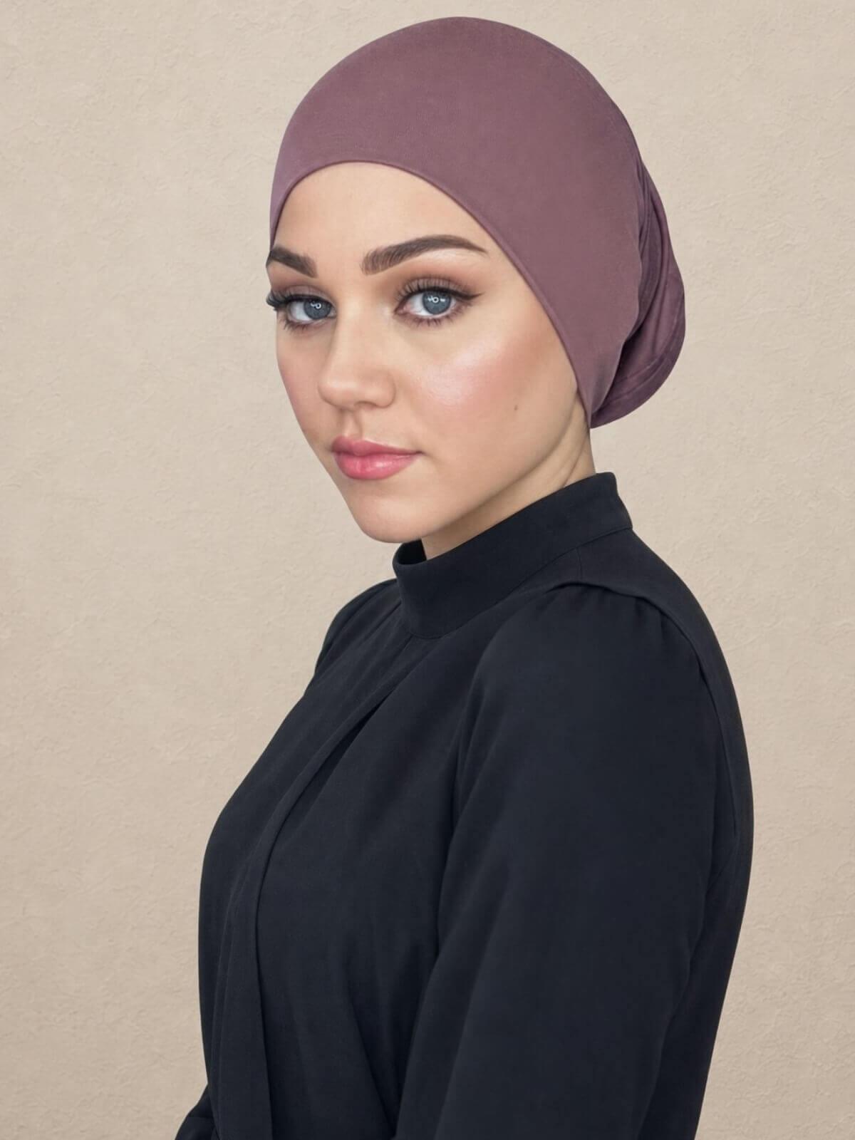Premium Jersey Under scarf-Rose Taupe