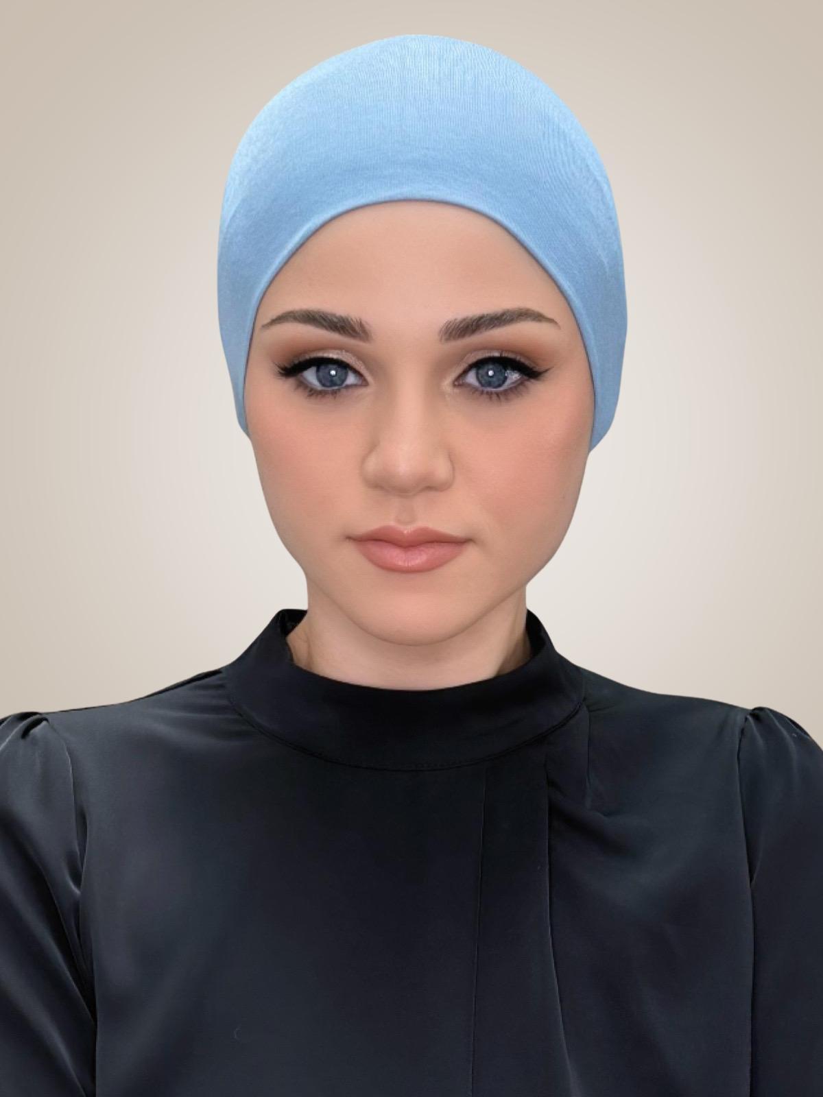 Premium Jersey Underscarf-Dusty Blue