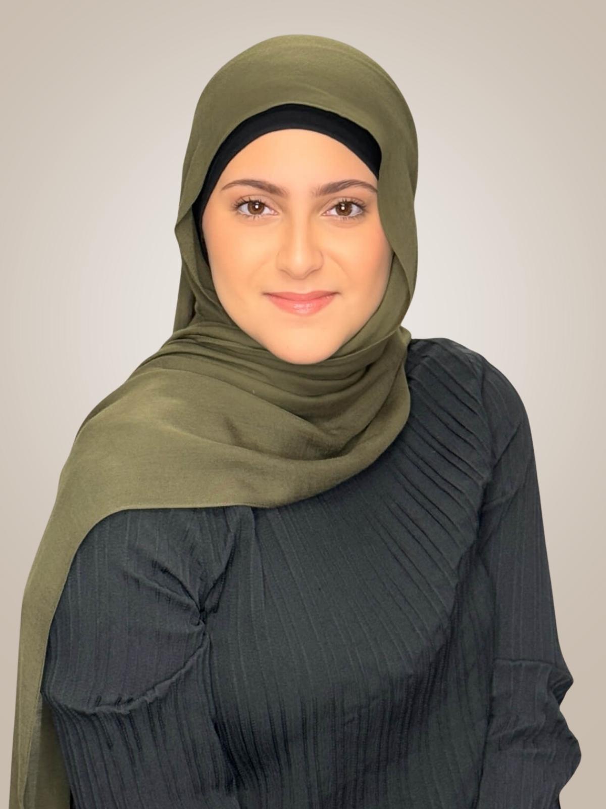 Modish Girl Cotton Modal Hijab-Sunlit Sage