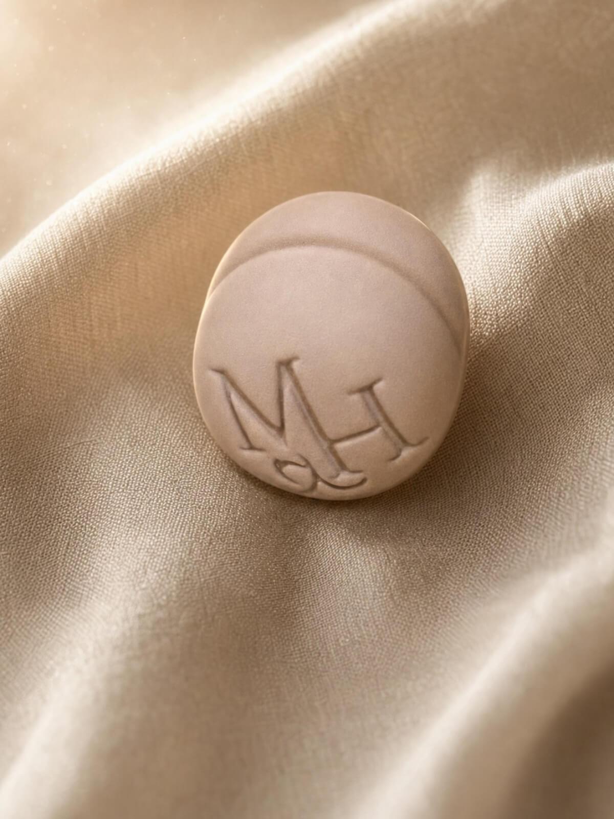 Hijab Magnet Pins-Matte Taupe