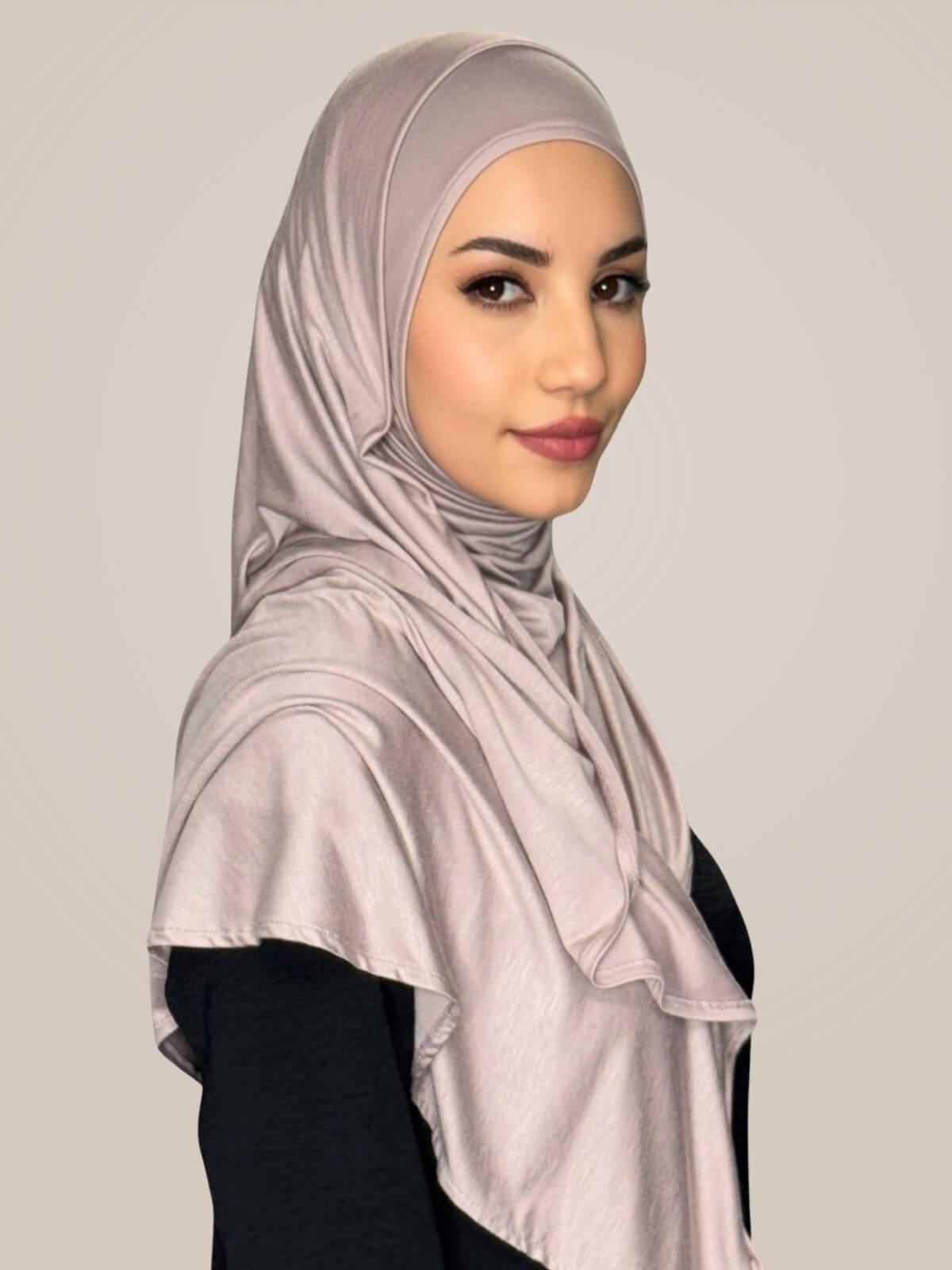 Pre-Sewn Jersey Hijab-Sphinx