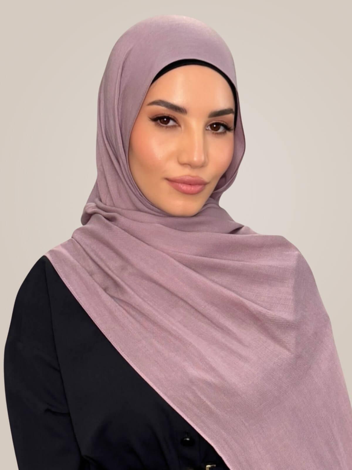 Cotton Modal Hijab-Moonstone