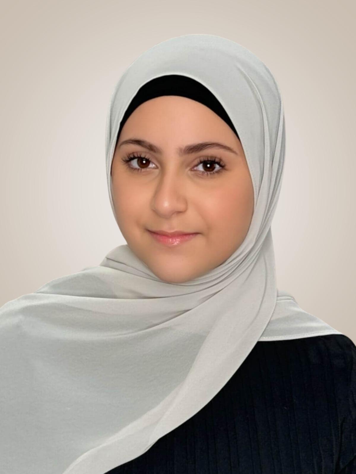 Modish Girl Luxury Chiffon Hijab-Ivory