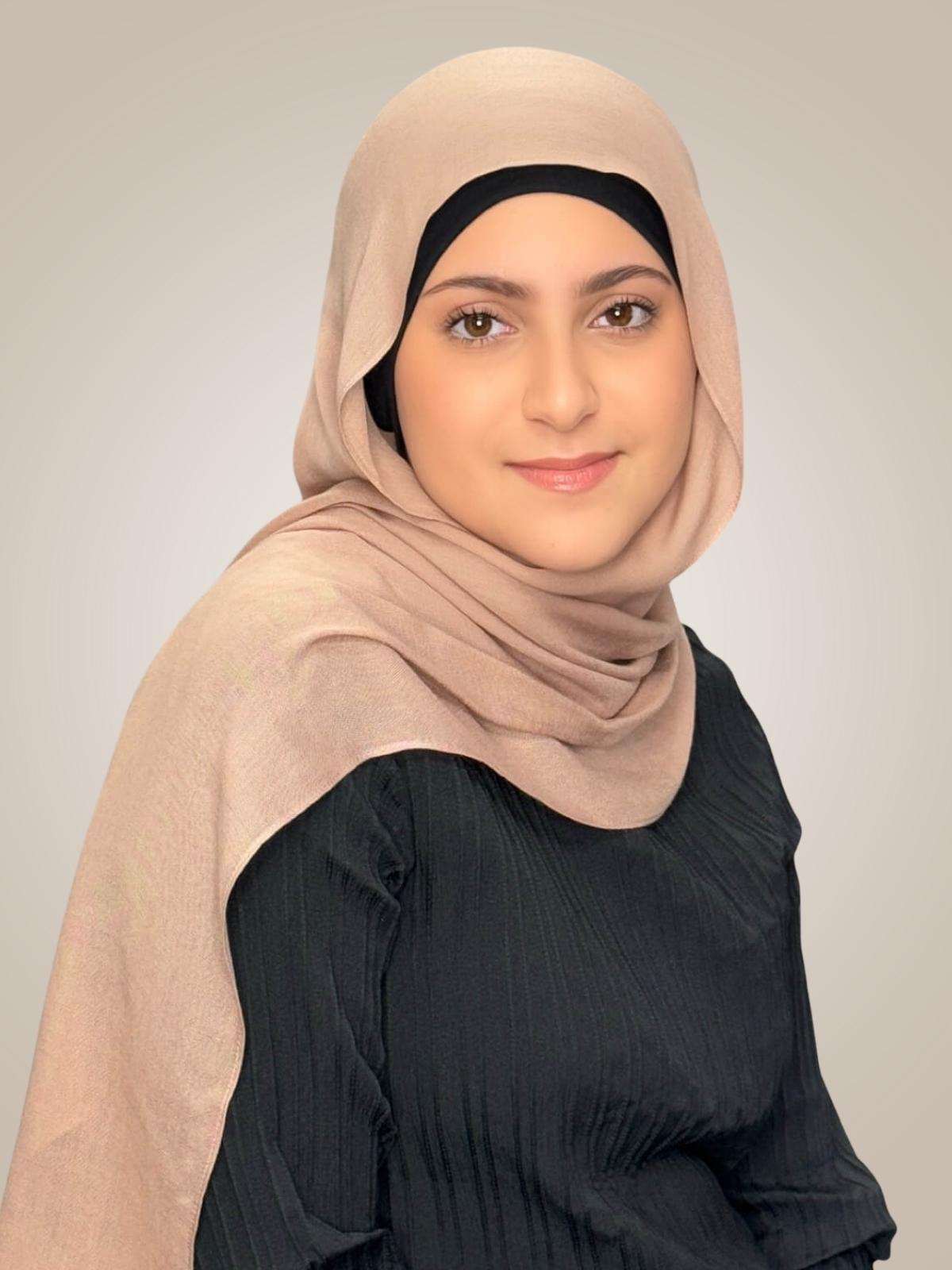 Modish Girl Cotton Modal Hijab-Cocoa Beige
