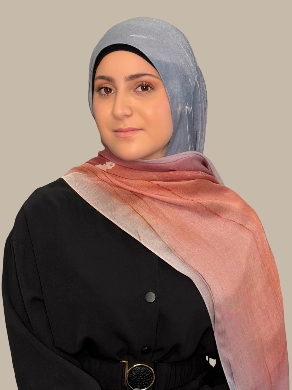 Modish Girl Print Modal Hijab-Petra Rose