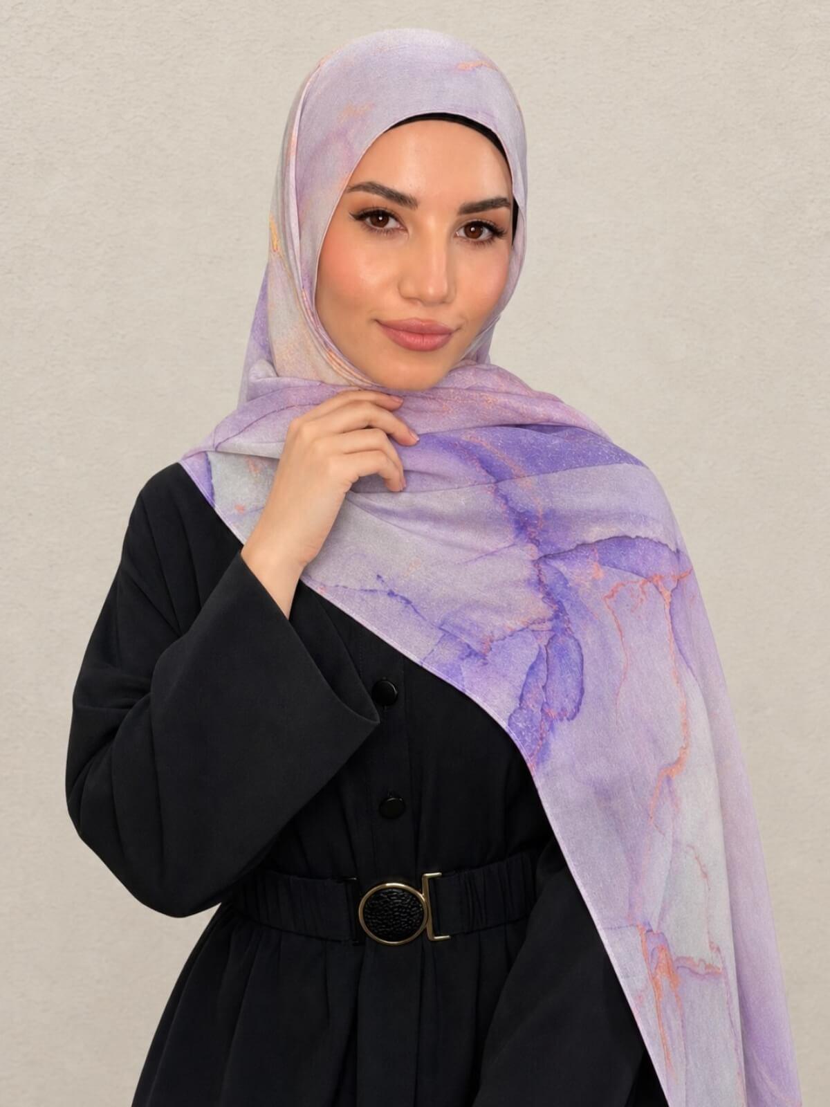 Print Modal Hijab-Lavanta Bay