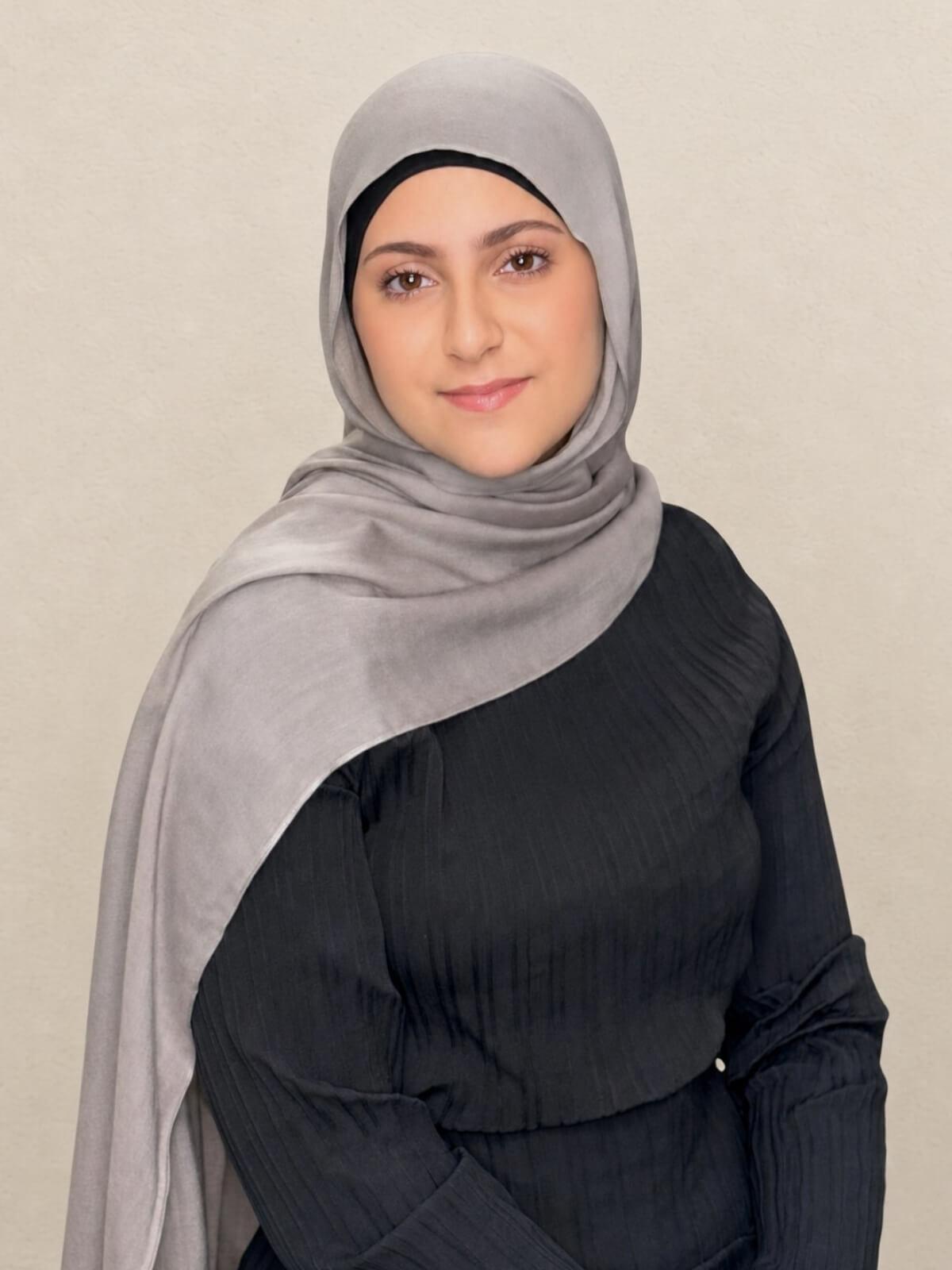 Modish Girl Cotton Modal Hijab-Oak Mist
