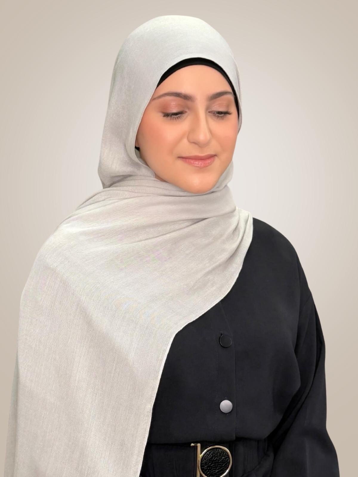 Modish Girl Cotton Modal Hijab-Pearl River
