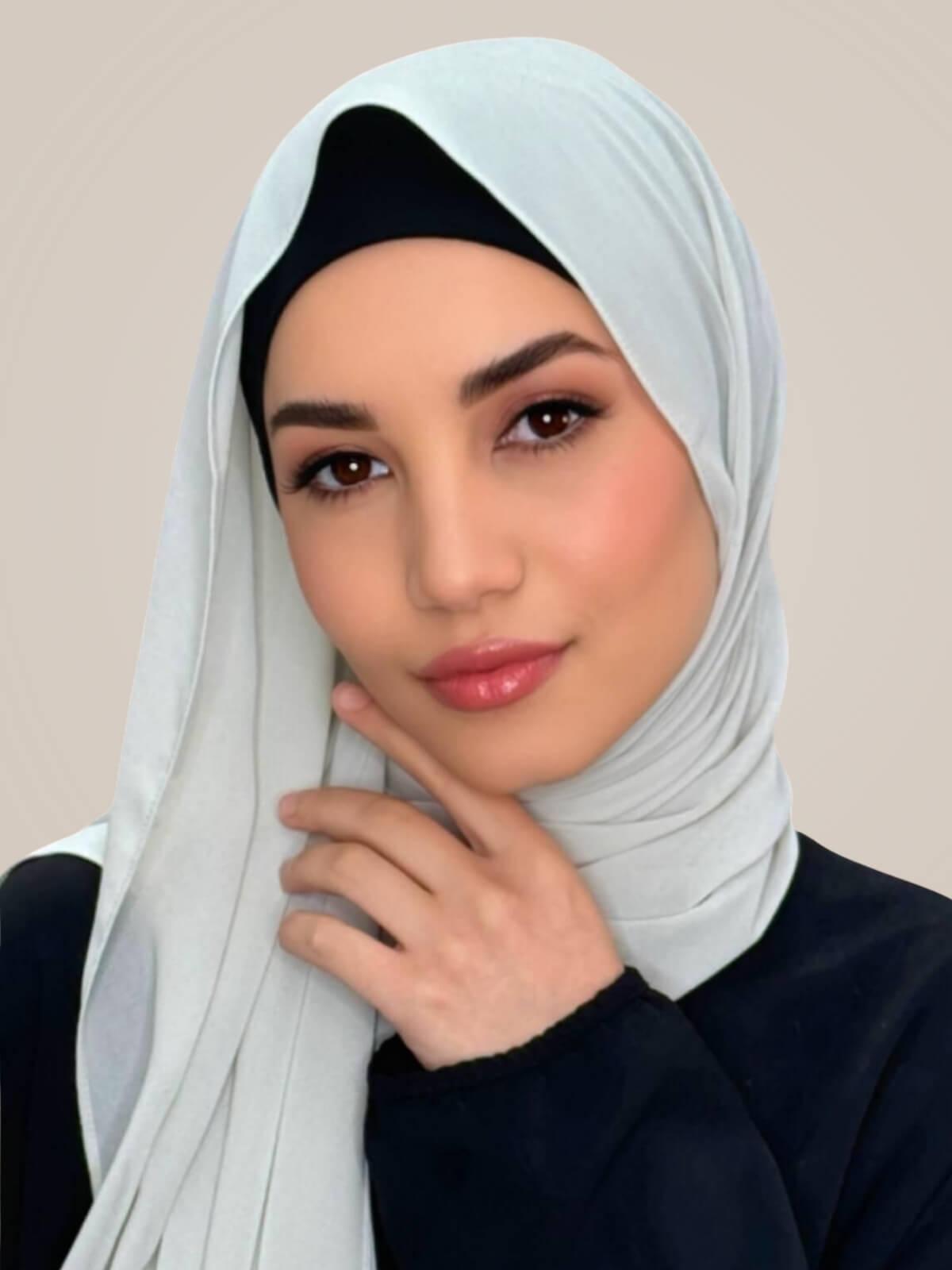 Classic Chiffon Hijab-Bone