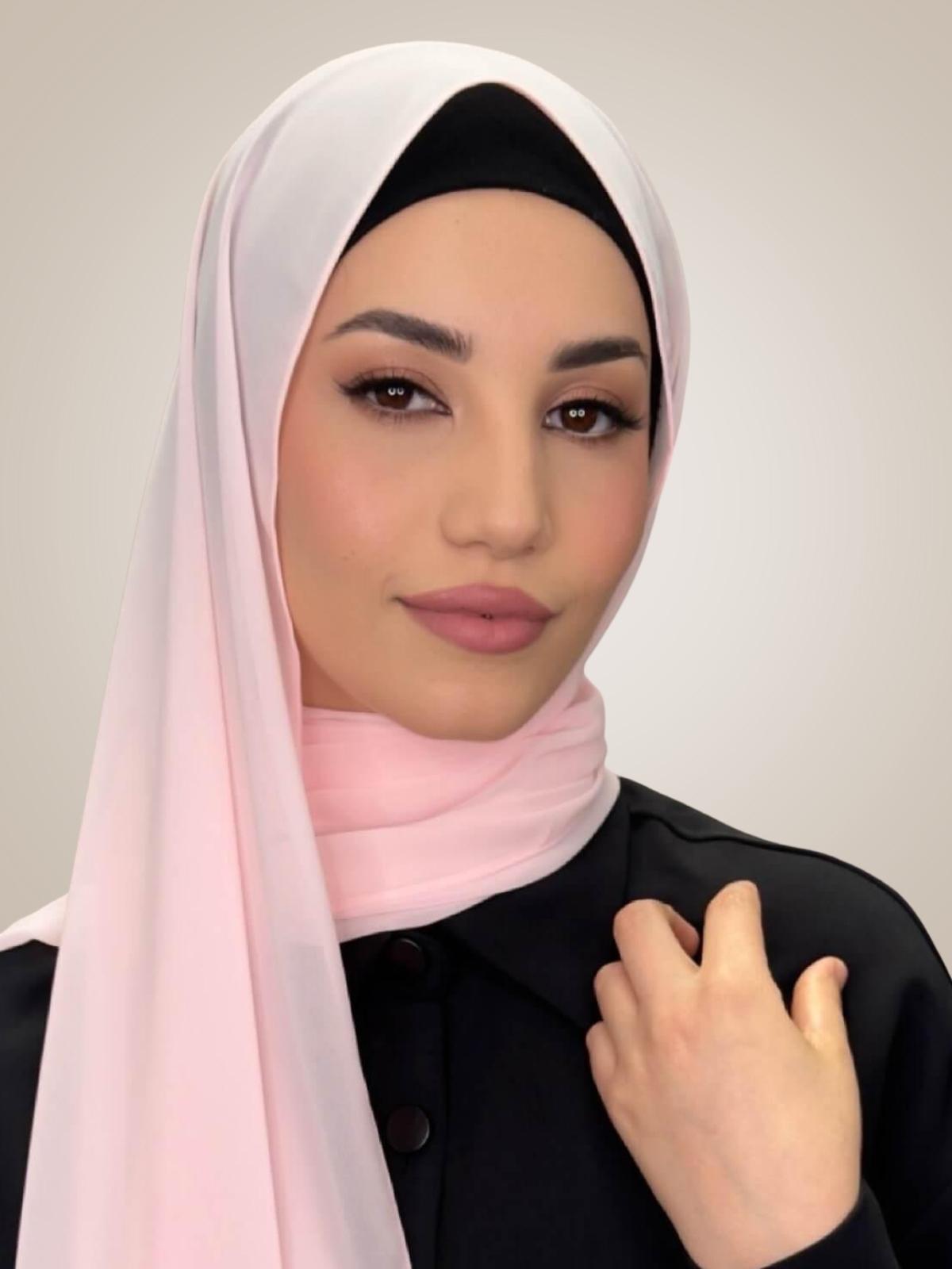 Luxury Chiffon Hijab-Petal