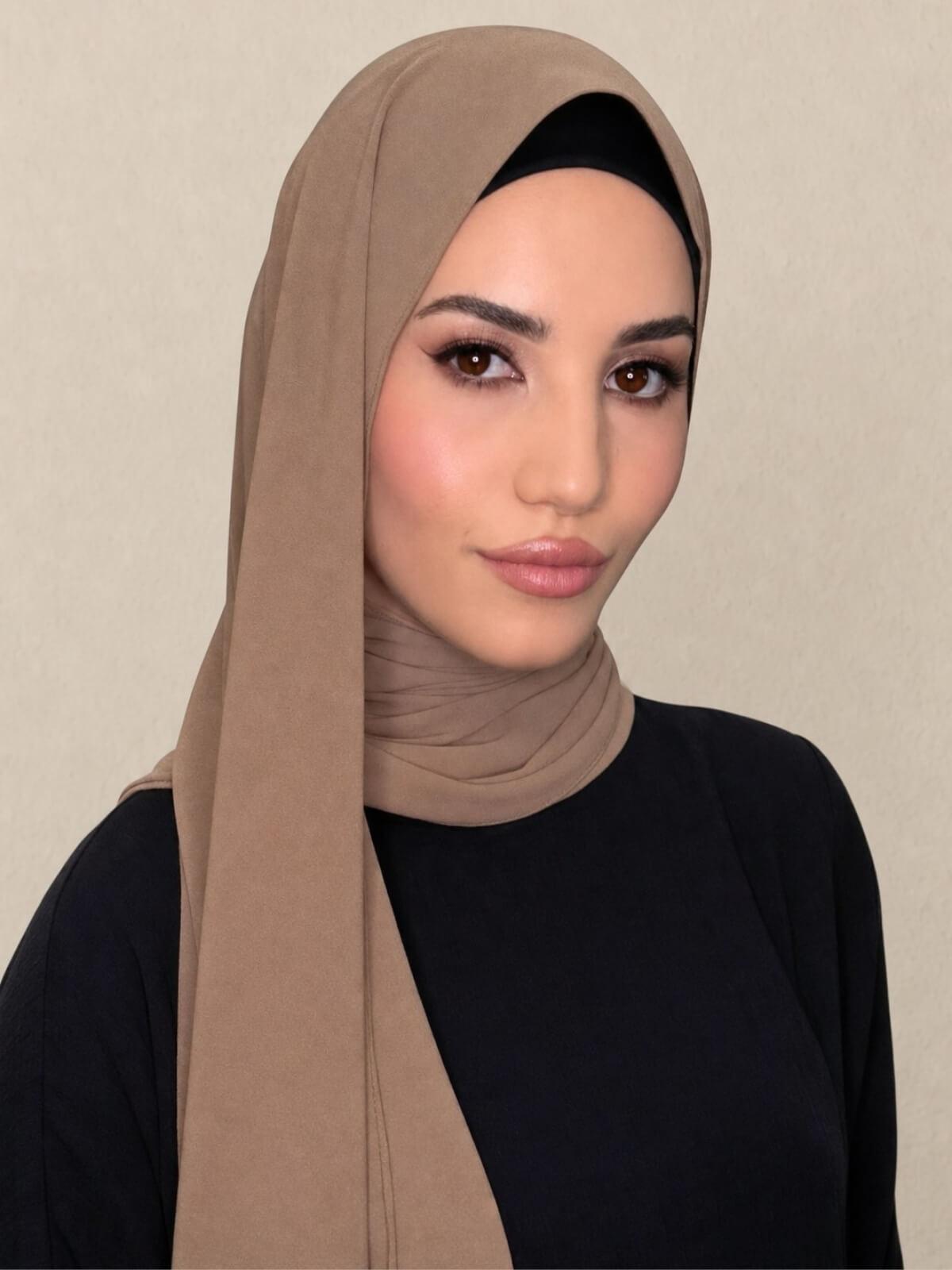 Classic Chiffon Hijab-Ashwood
