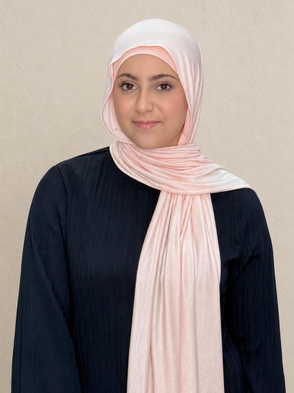 Modish Girl Premium Jersey Hijab-Pearl
