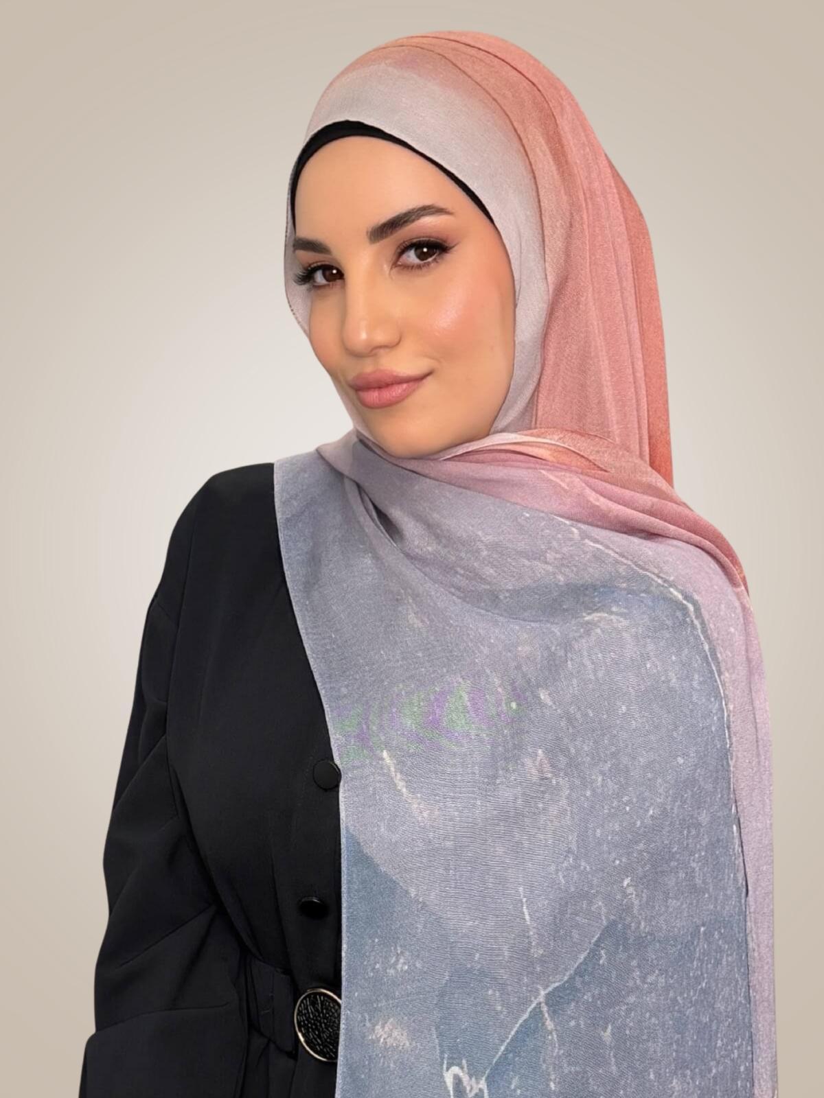 Print Modal Hijab-Petra Rose