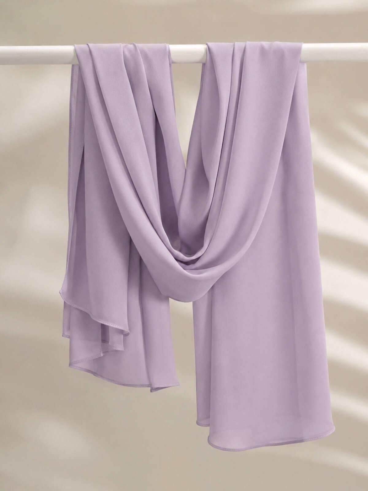 Luxury Chiffon Hijab-Viola