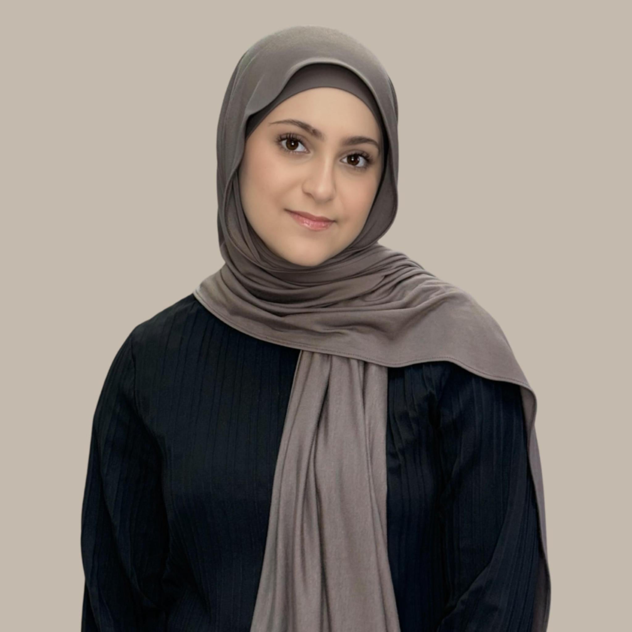 Modish Girl Premium Jersey Hijab-Hazel