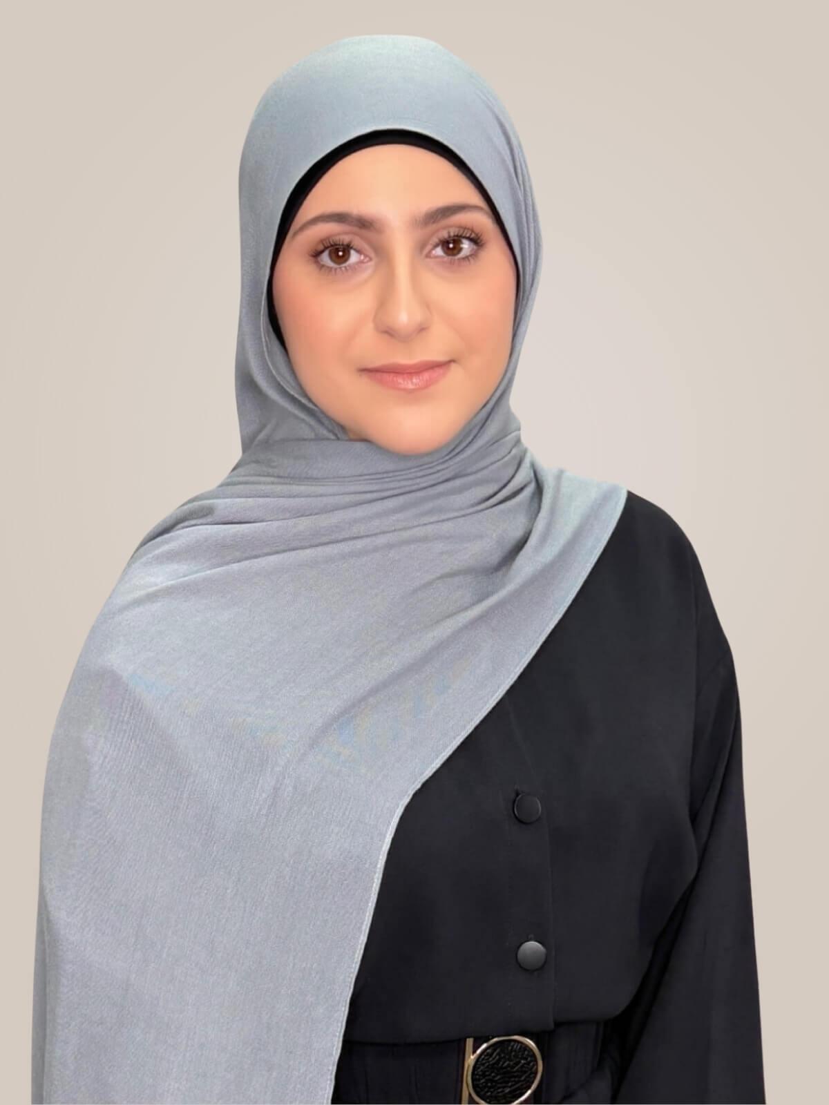 Modish Girl Cotton Modal Hijab-Fossil