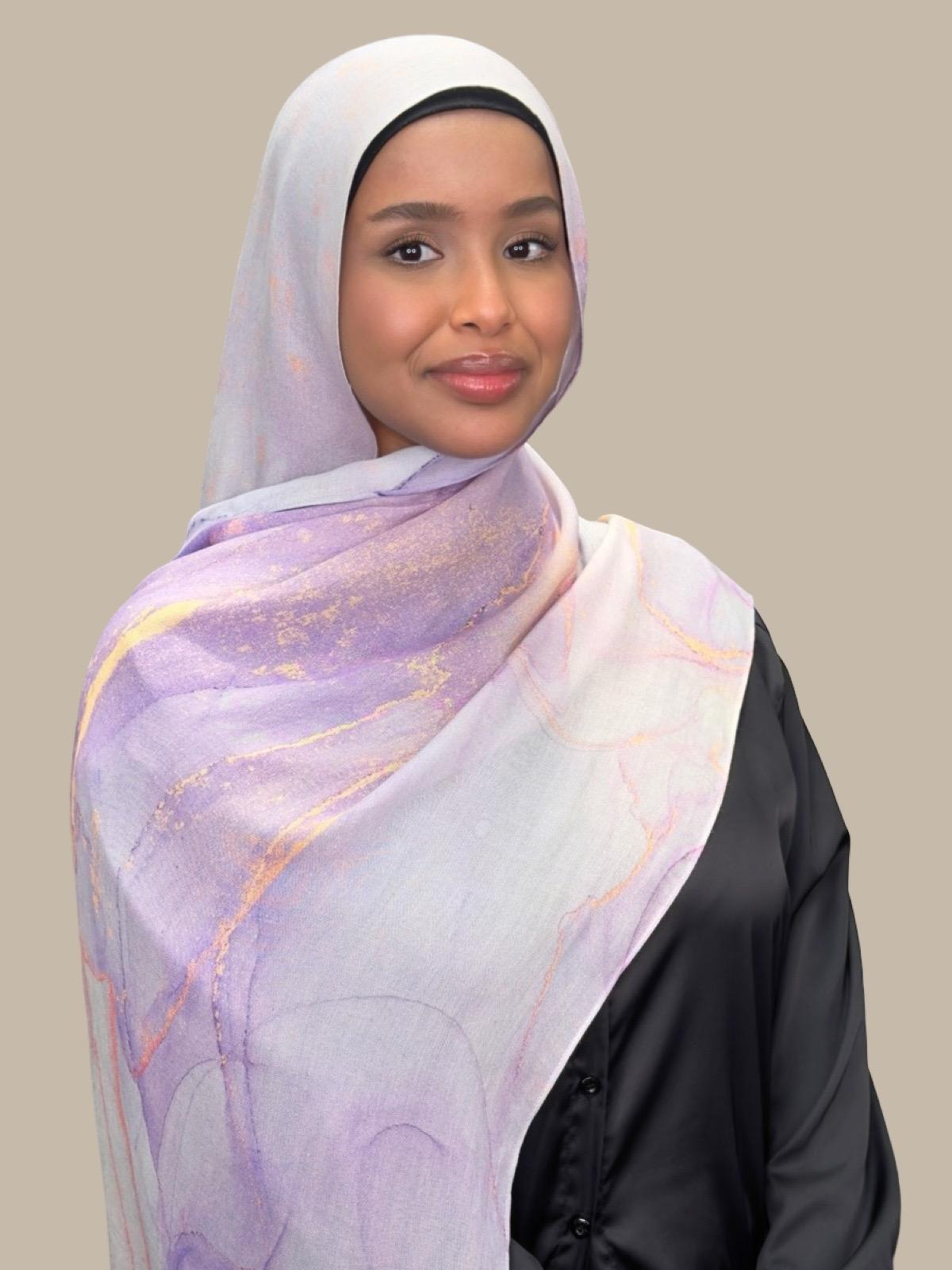 Print Modal Hijab-Lavanta Bay