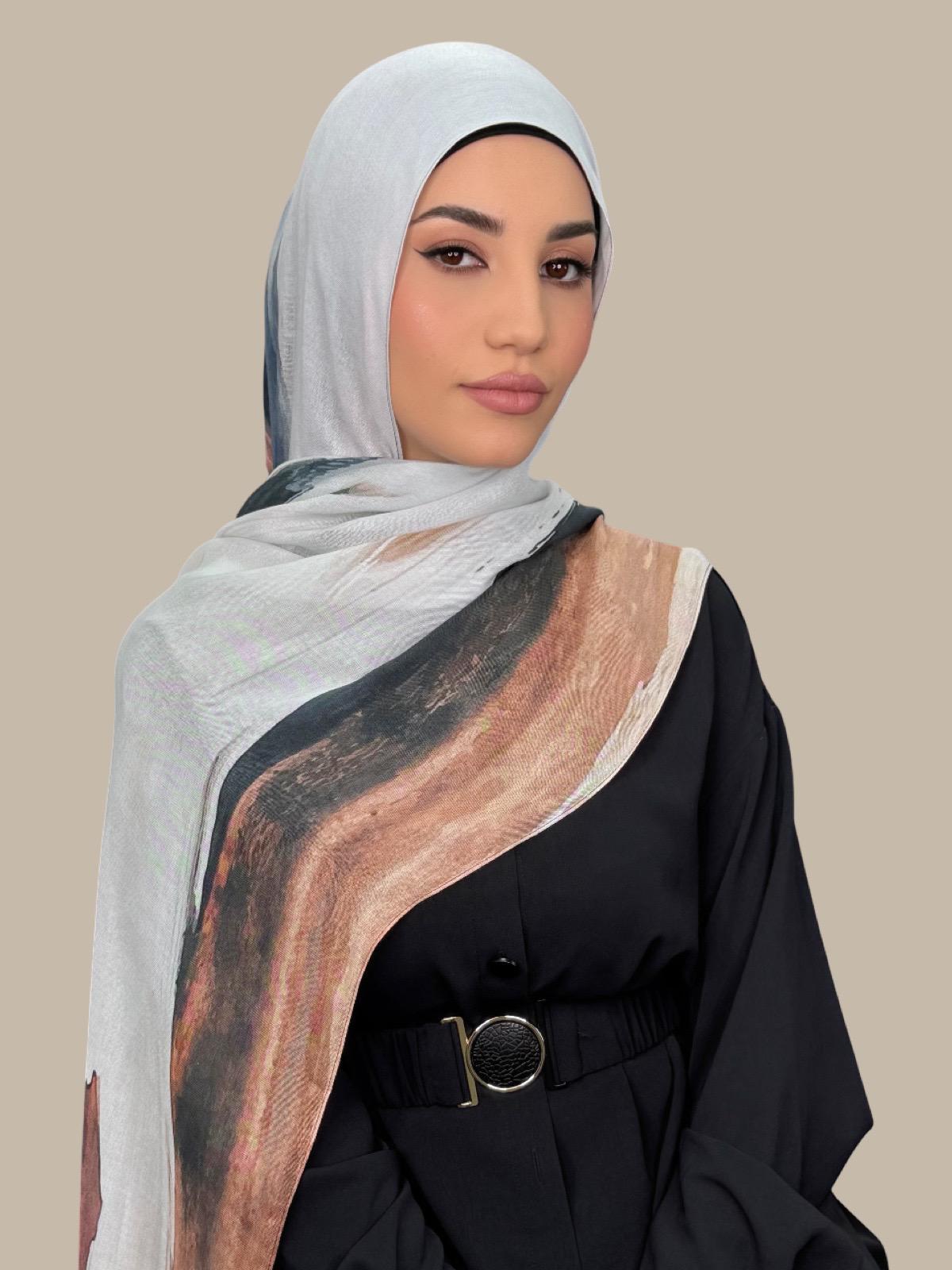 Print Modal Hijab-Sahara Drift