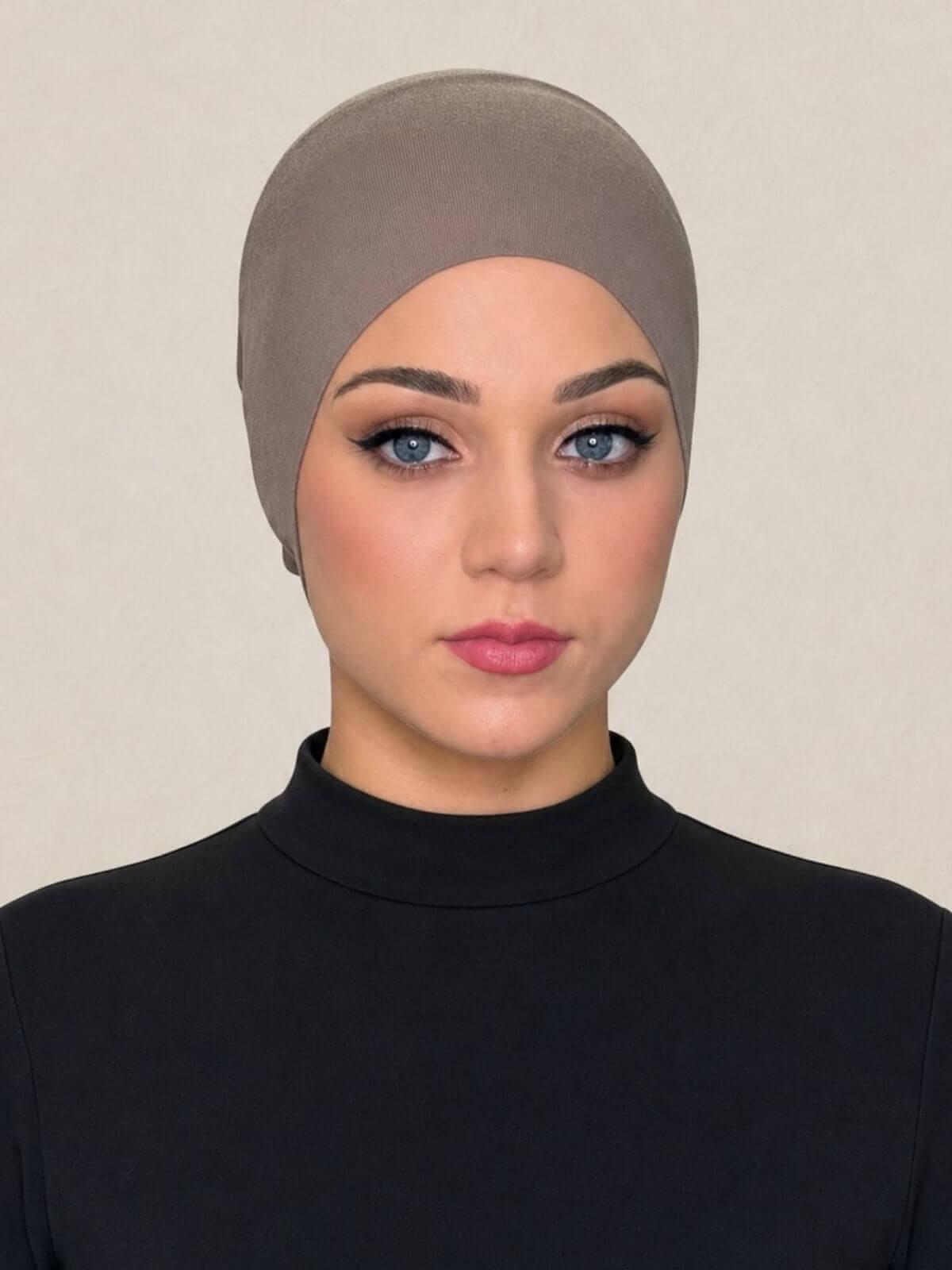 Premium Jersey Underscarf-Truffle