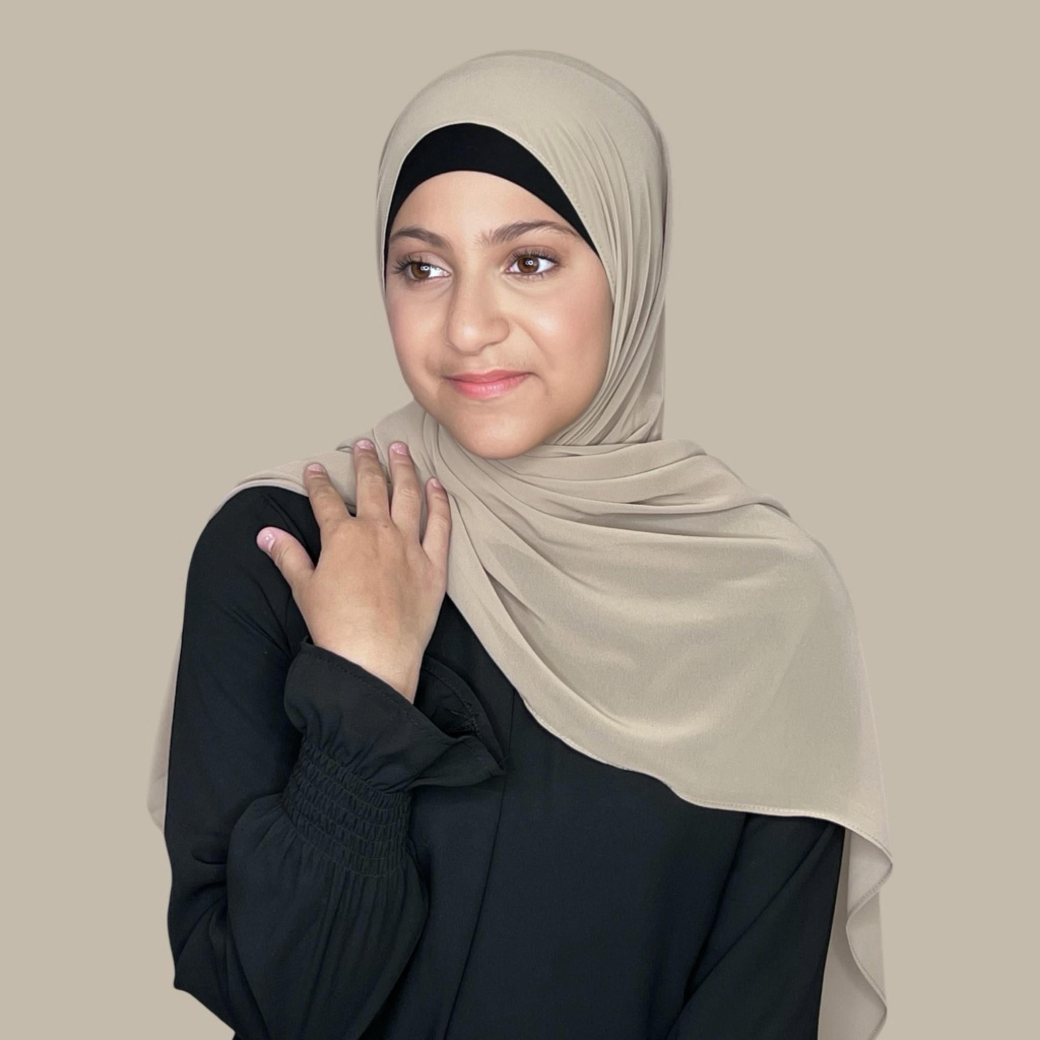 Modish Girl Luxury Chiffon Hijab-Oak(FINAL SALE) - Modish Hijab