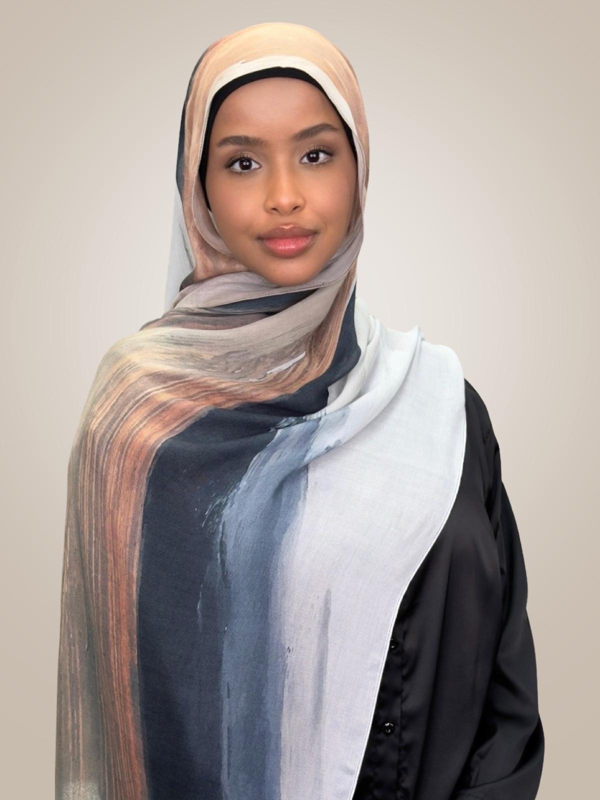 Print Modal Hijab-Sahara Drift