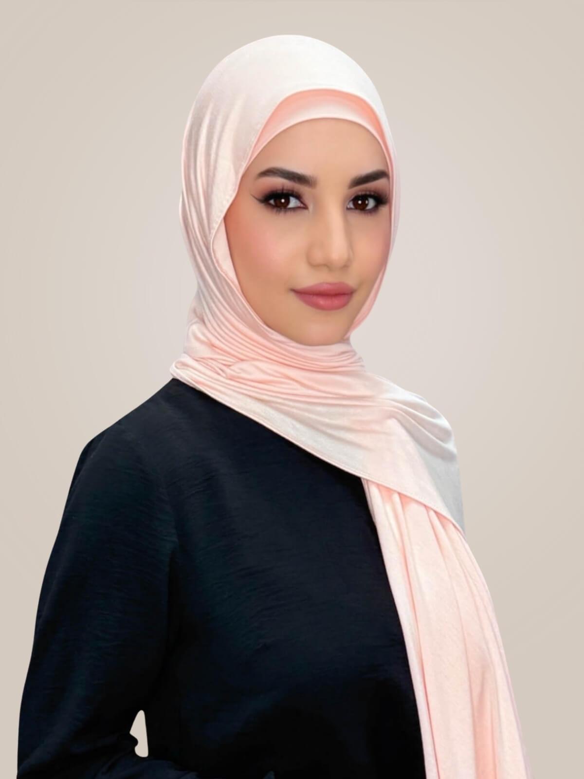 Premium Jersey Hijab-Pearl