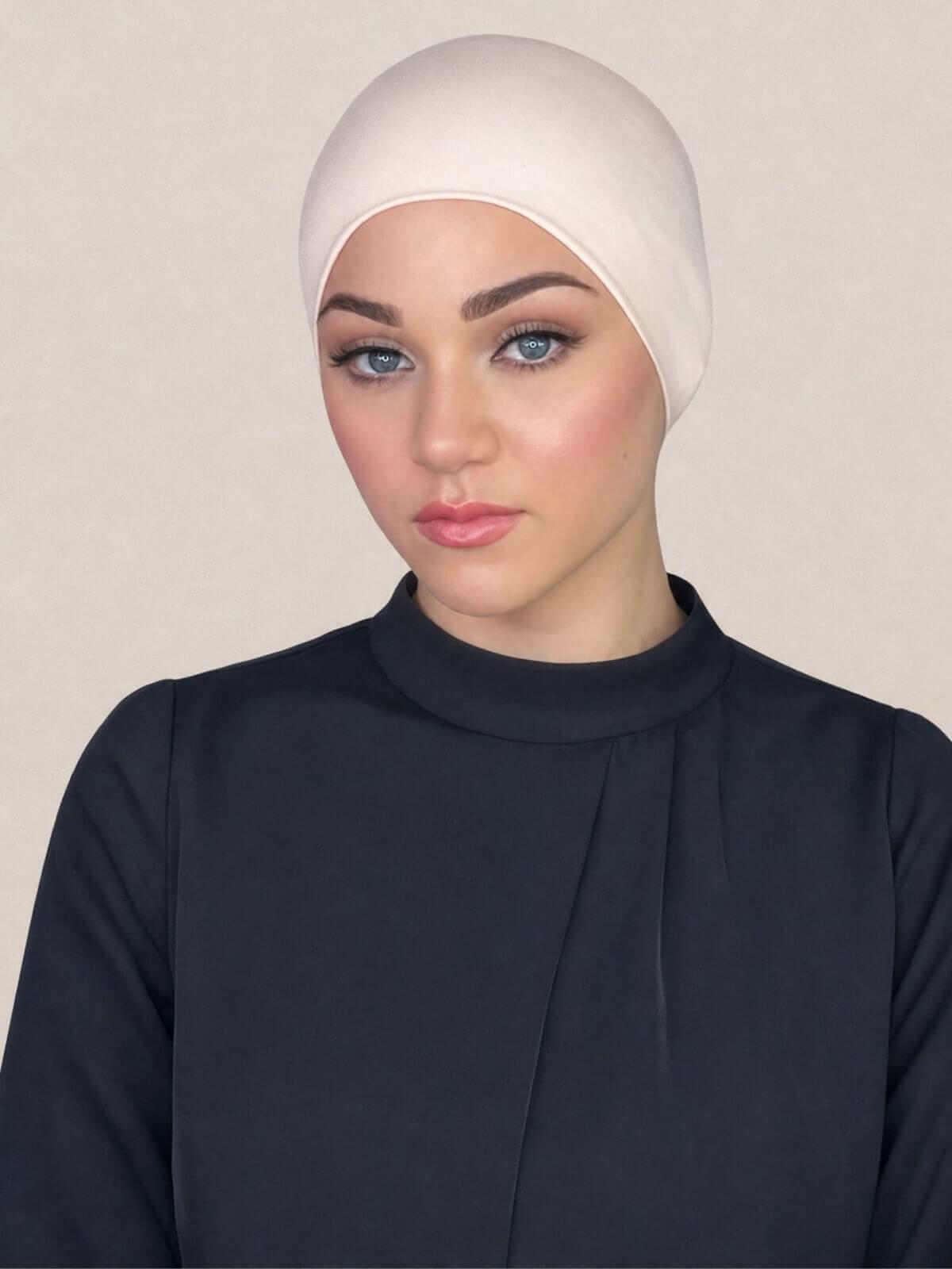 Premium Jersey Under Scarf-Pearl