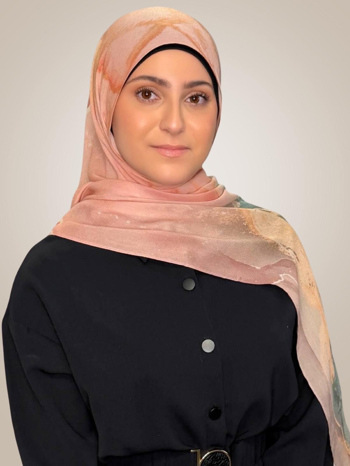 Modish Girl Print Modal Hijab-Sedona Sage
