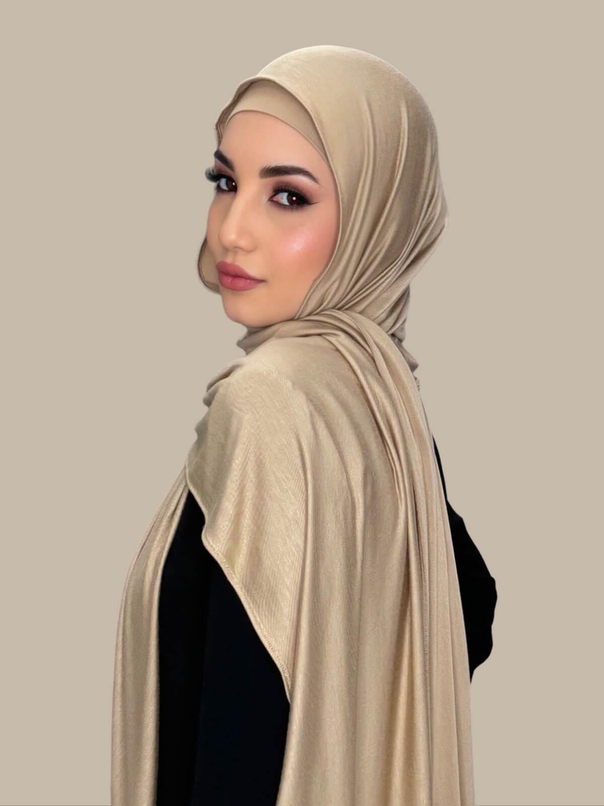 Premium Jersey Hijab-Oak