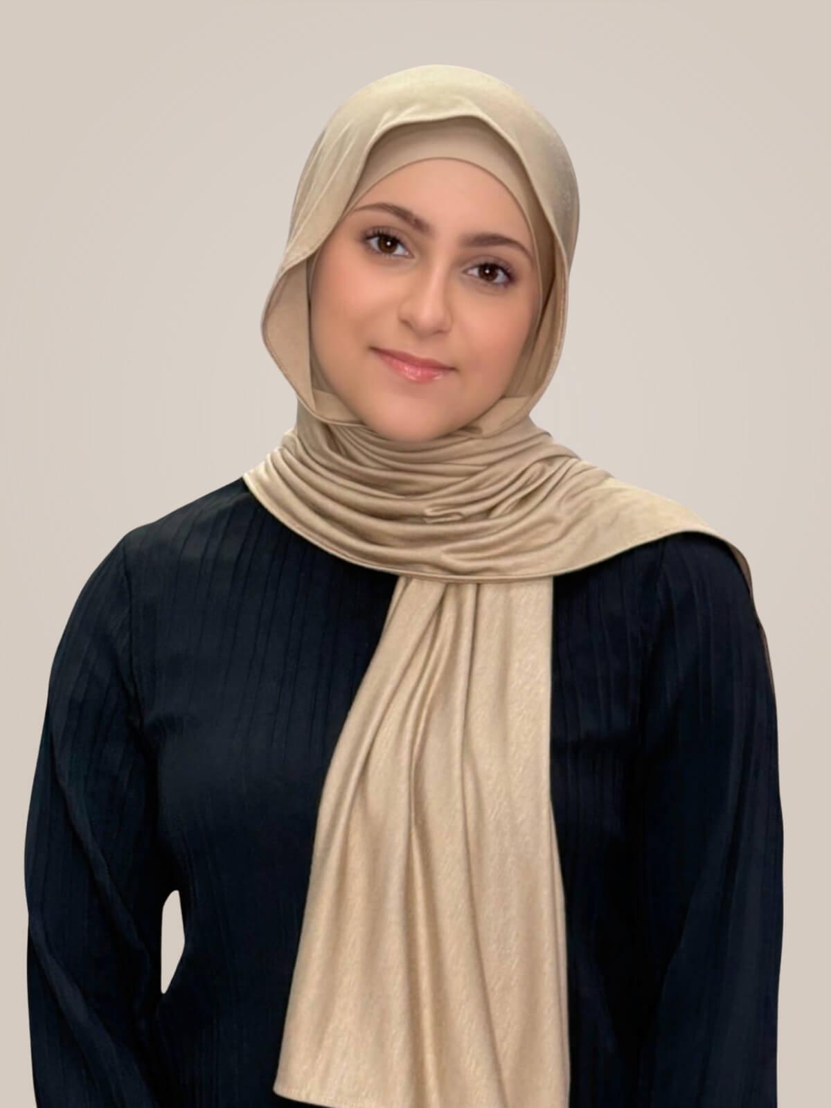 Modish Girl Premium Jersey Hijab-Oak