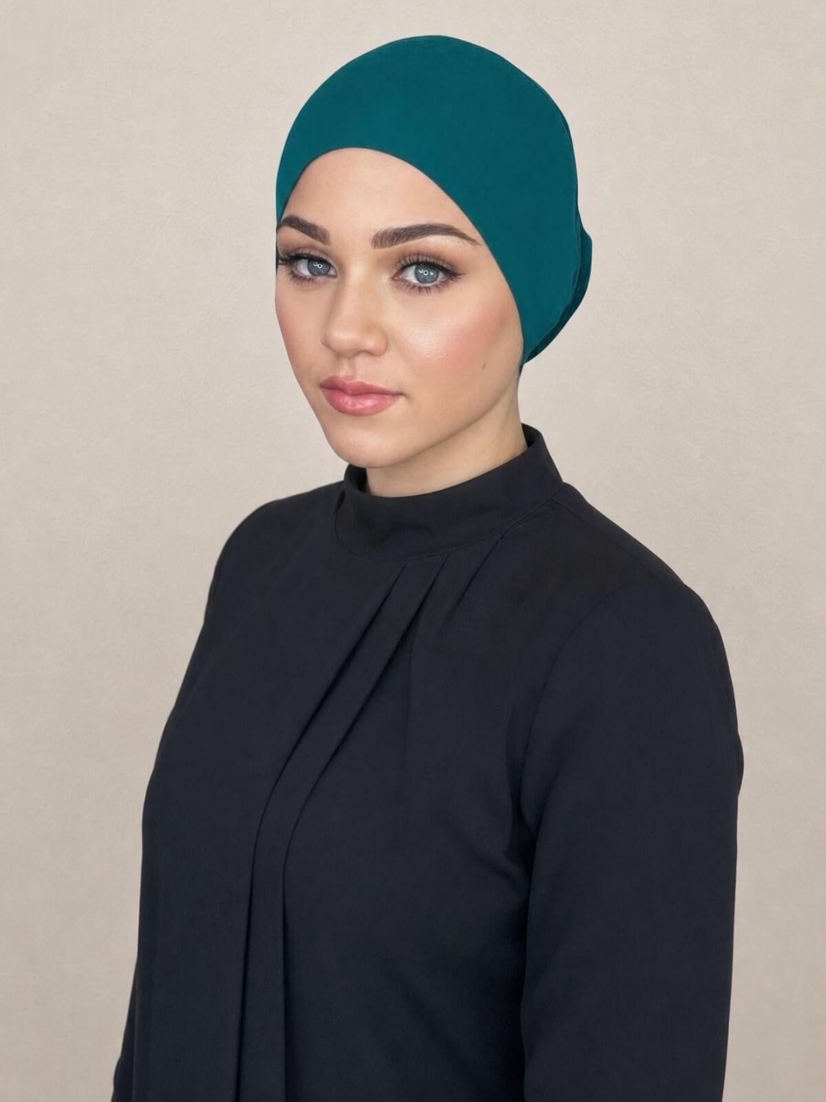 Premium Jersey Underscarf-Pine Green