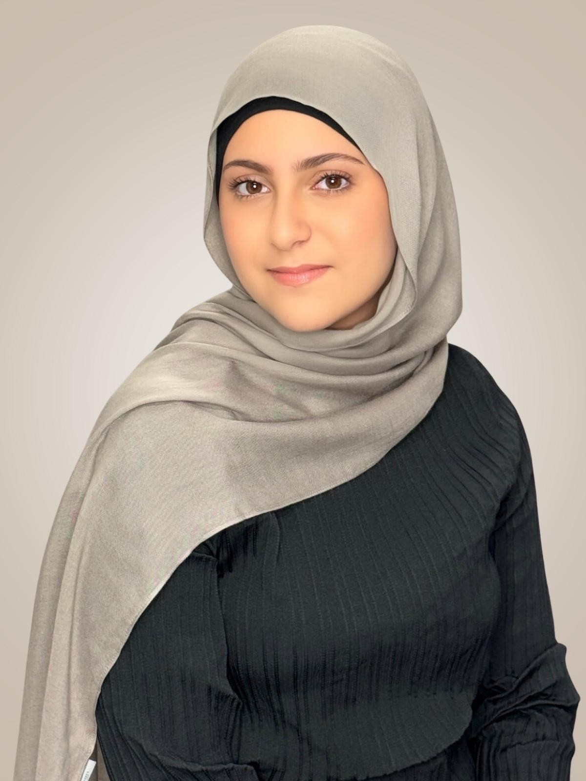 Modish Girl Cotton Modal Hijab-Oak Mist