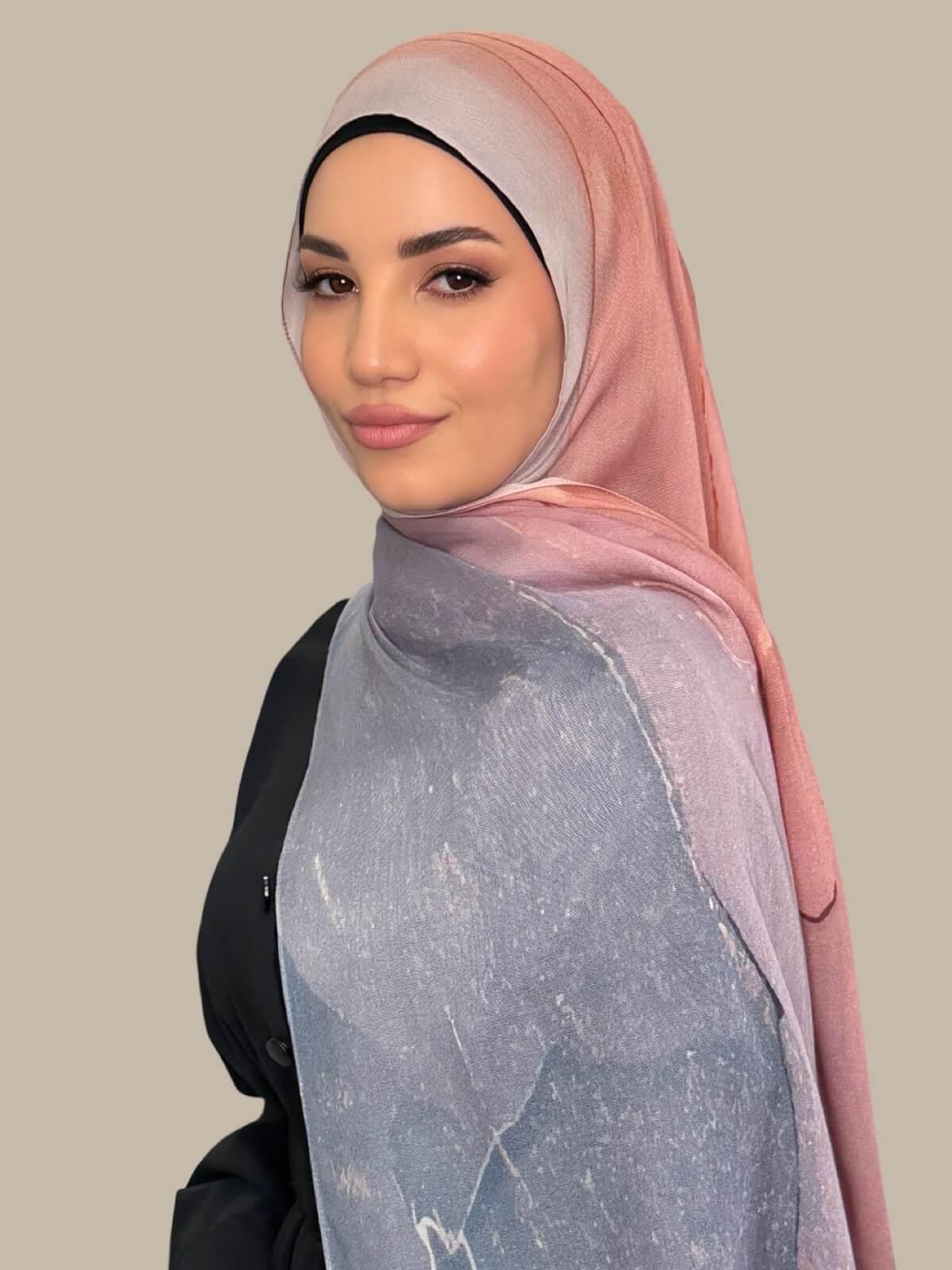 Print Modal Hijab-Petra Rose