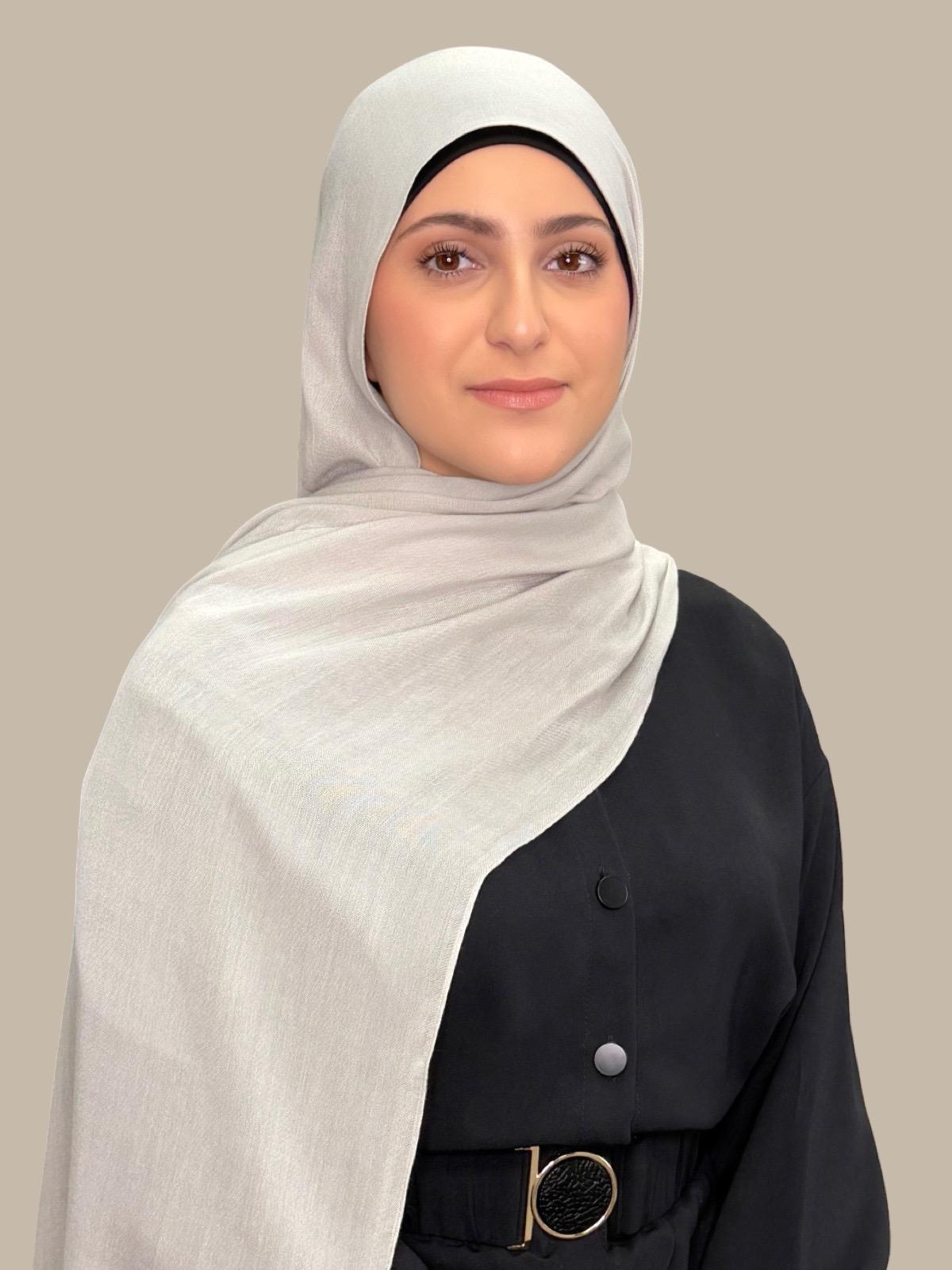 Modish Girl Cotton Modal Hijab-Pearl River