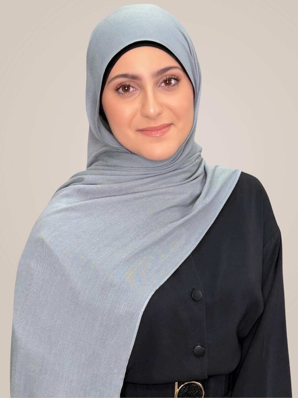 Modish Girl Cotton Modal Hijab-Fossil