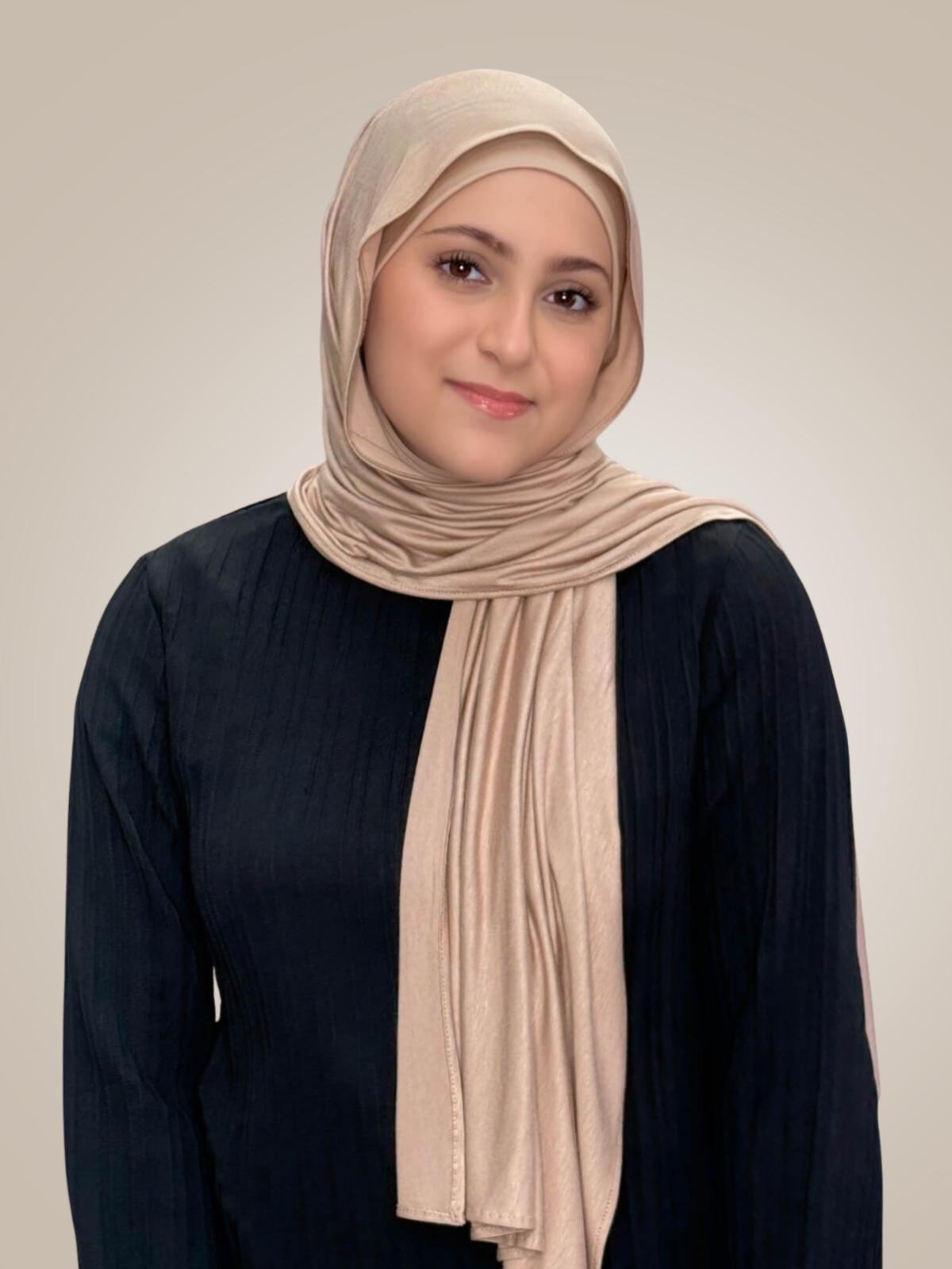 Modish Girl Premium Jersey Hijab-Warm Taupe